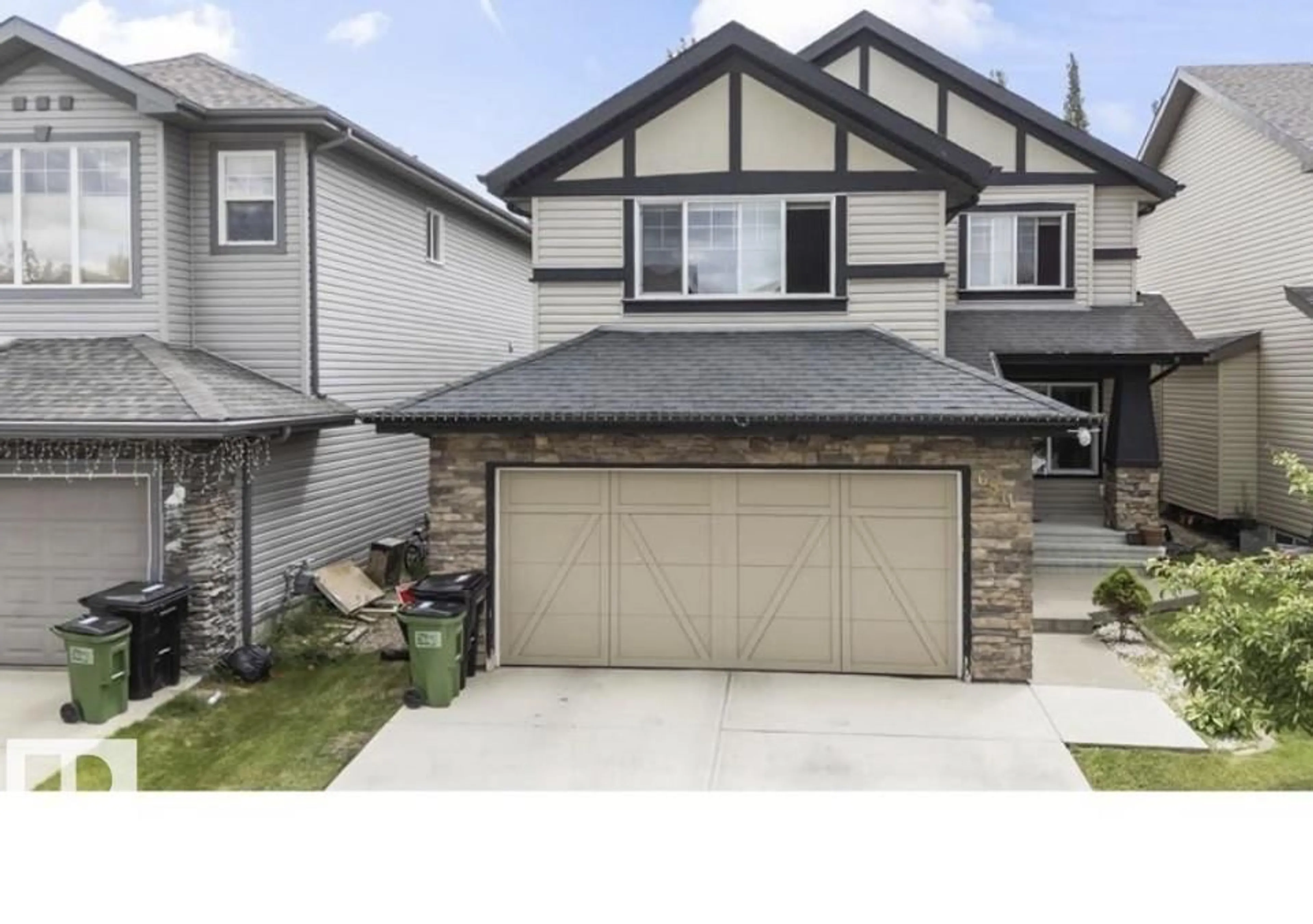 Home with vinyl exterior material, street for SW - 6811 19 AV, Edmonton Alberta T6X0L8