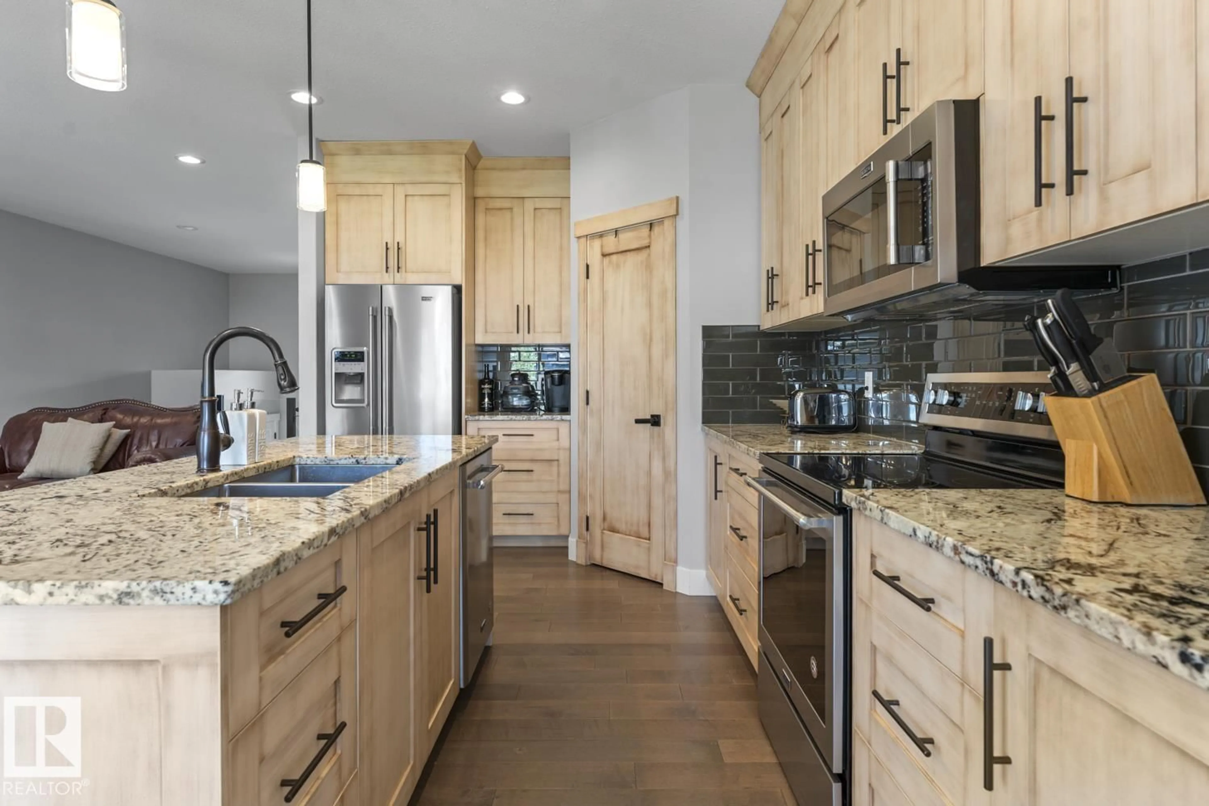 Open concept kitchen, ceramic/tile floor for 1416 18 AV, Cold Lake Alberta T9M0L8