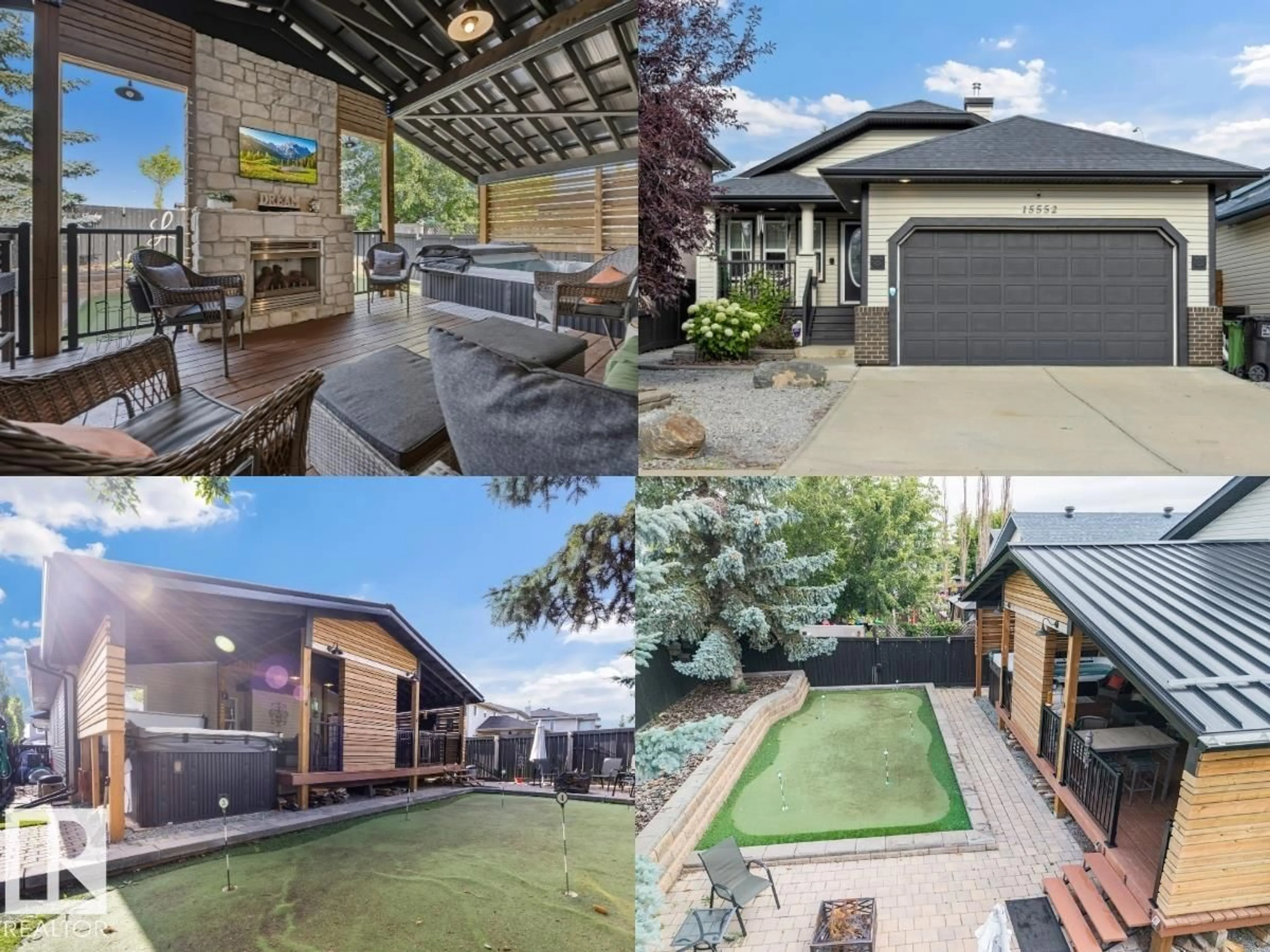 A pic from outside/outdoor area/front of a property/back of a property/a pic from drone, street for NW - 15552 49 ST, Edmonton Alberta T5Y0B8