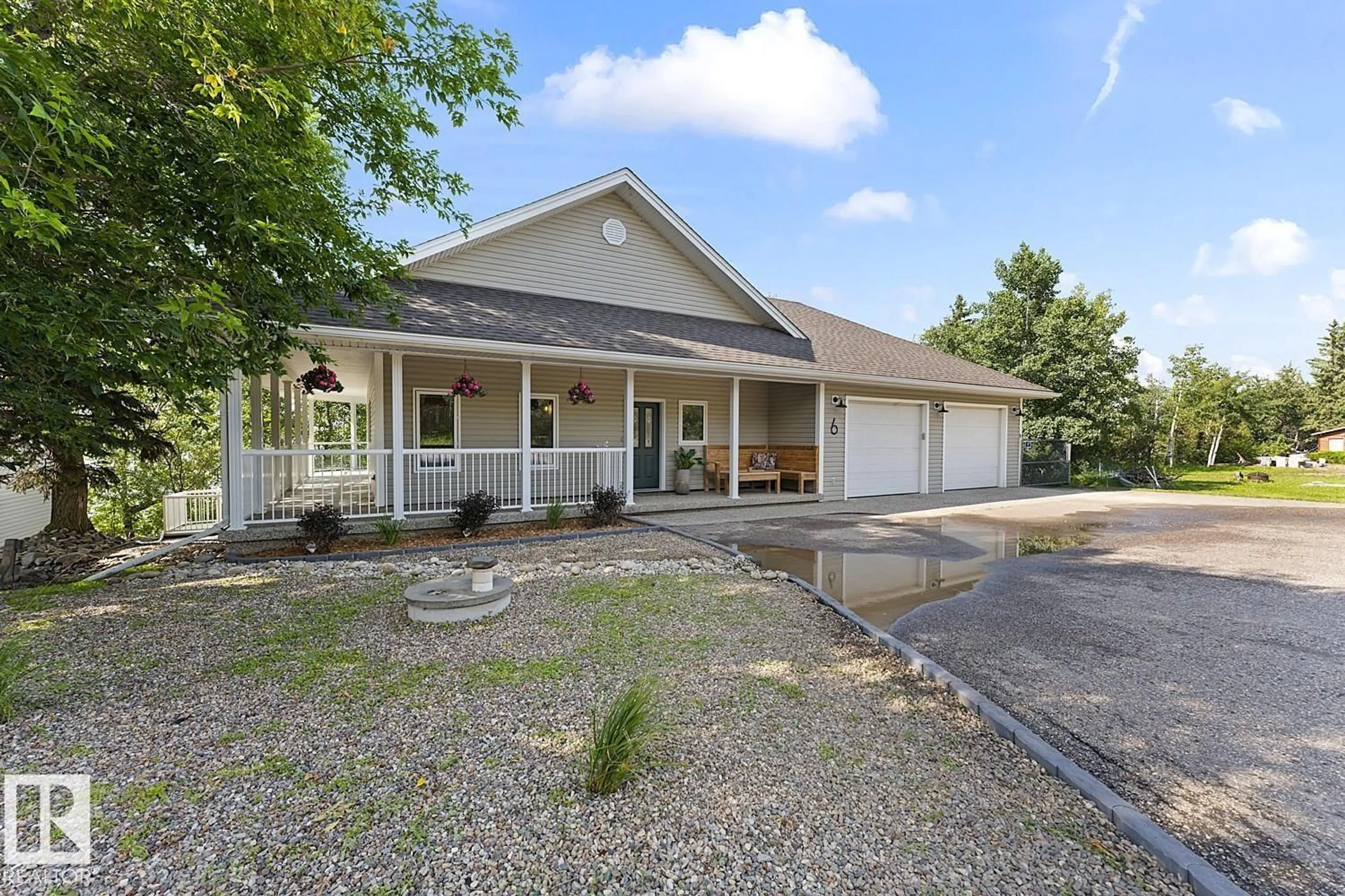 A pic from outside/outdoor area/front of a property/back of a property/a pic from drone, unknown for 6 - 61212 RANGE ROAD 463, Rural Bonnyville M.D. Alberta T9N2G9