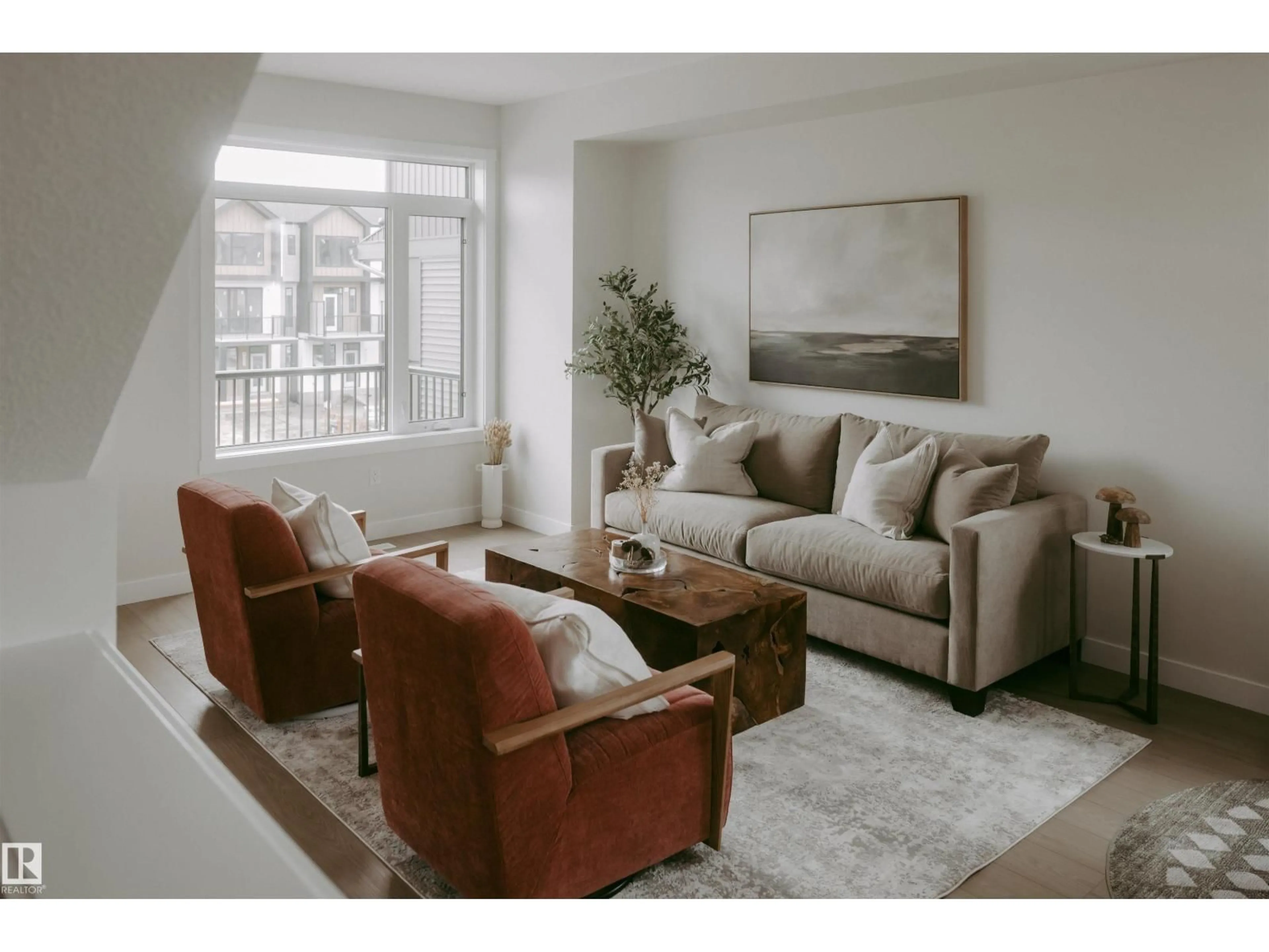 Living room with furniture, unknown for 2641 ALCES WY, Edmonton Alberta T6H4M9