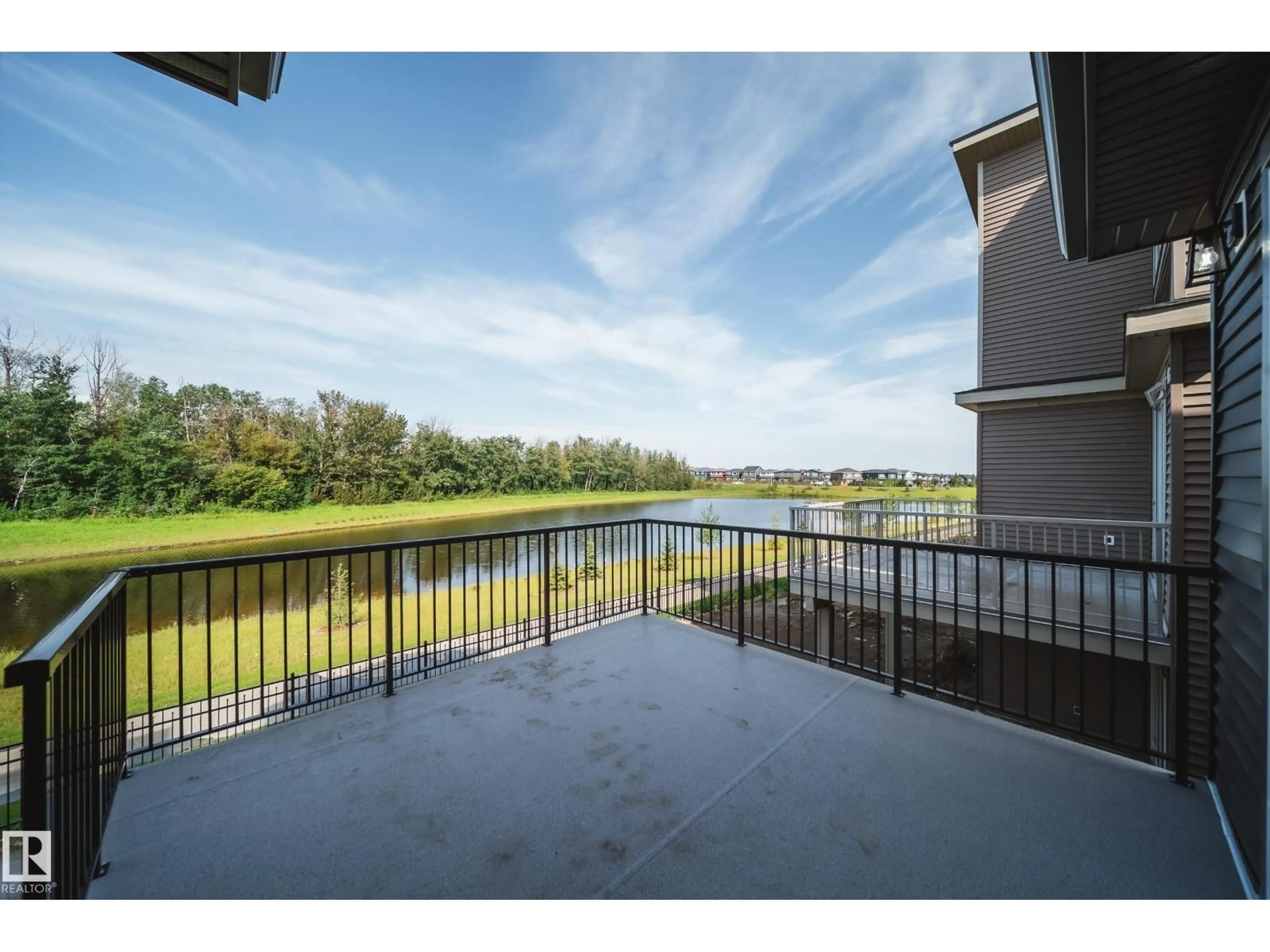 Patio, water/lake/river/ocean view for 49 NORWYK WAY, Spruce Grove Alberta T7X4E9