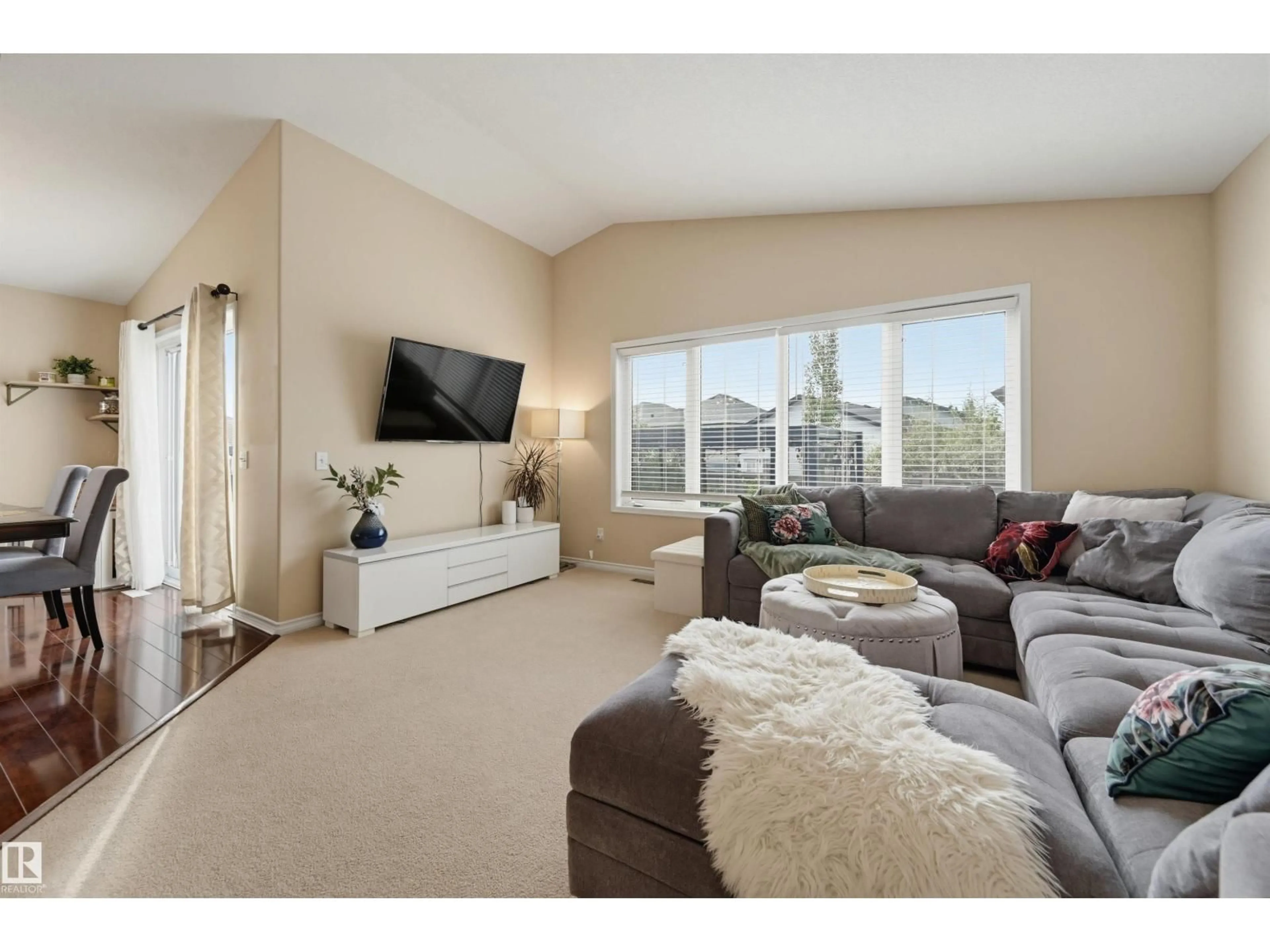 Living room with furniture, unknown for 4017 158 AV, Edmonton Alberta T5Y0A3