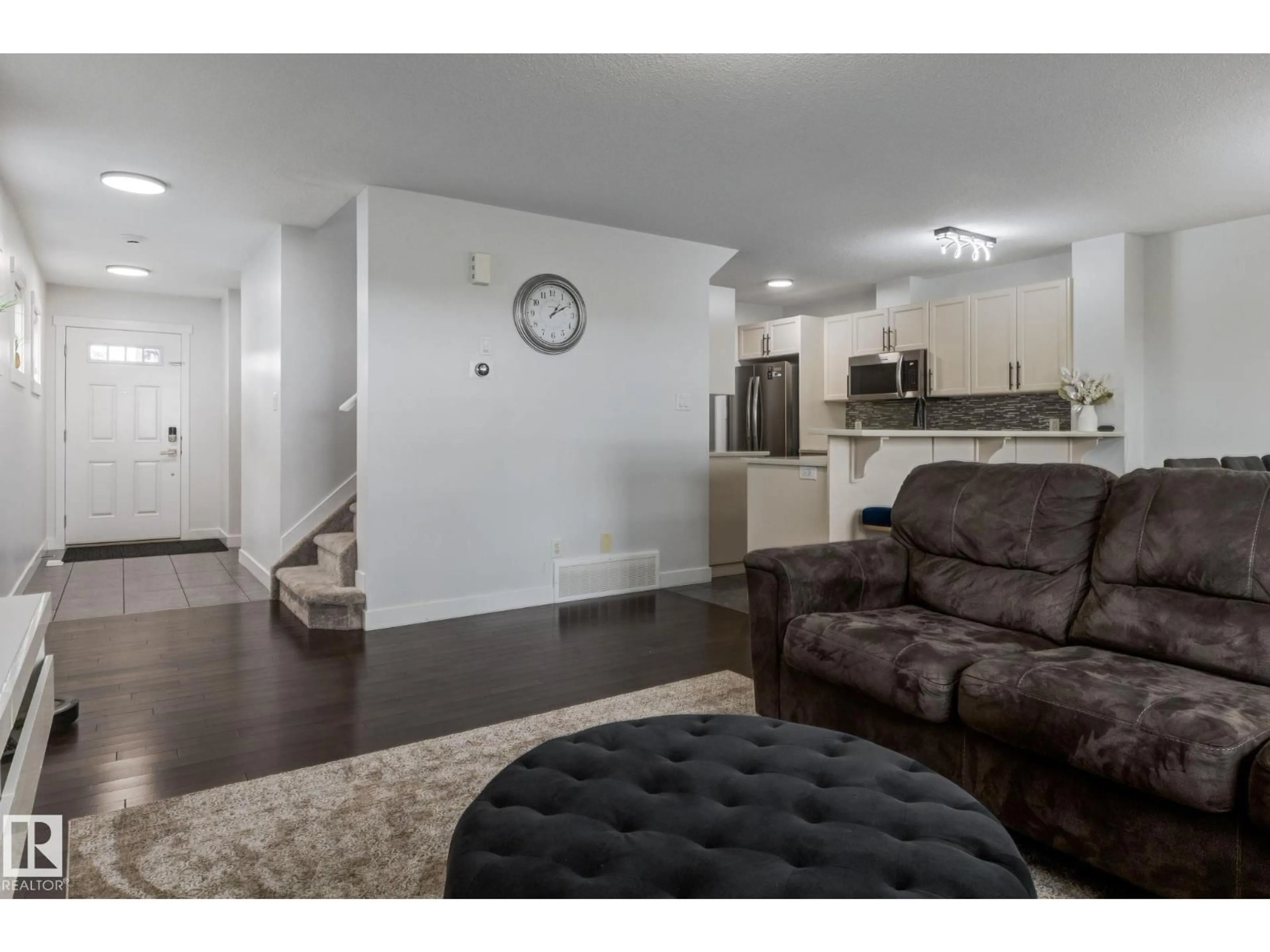 Living room with furniture, unknown for SW - 5112 1A AV, Edmonton Alberta T6X0X3