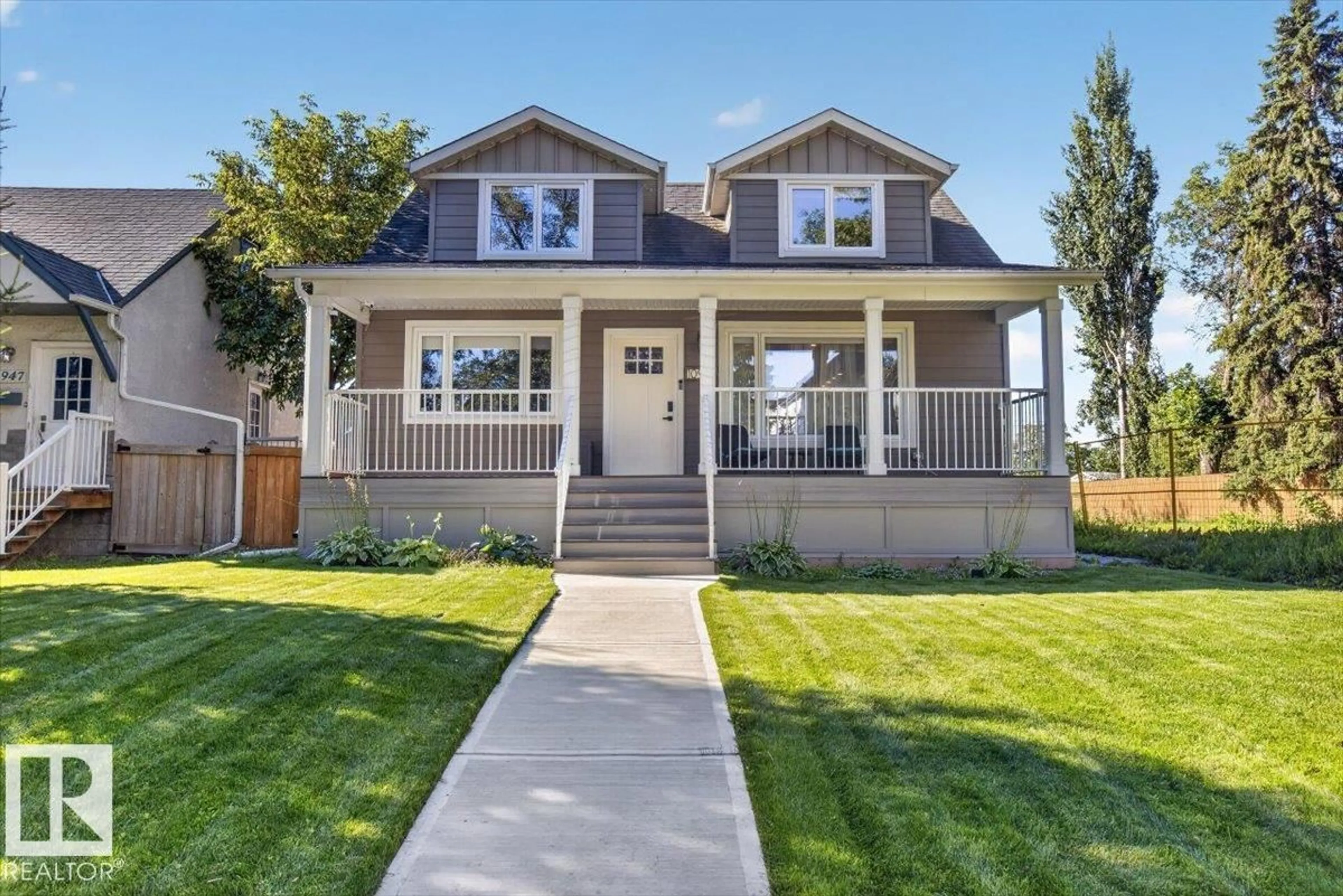 Home with vinyl exterior material, street for 10951 62 AV, Edmonton Alberta T6H1N3
