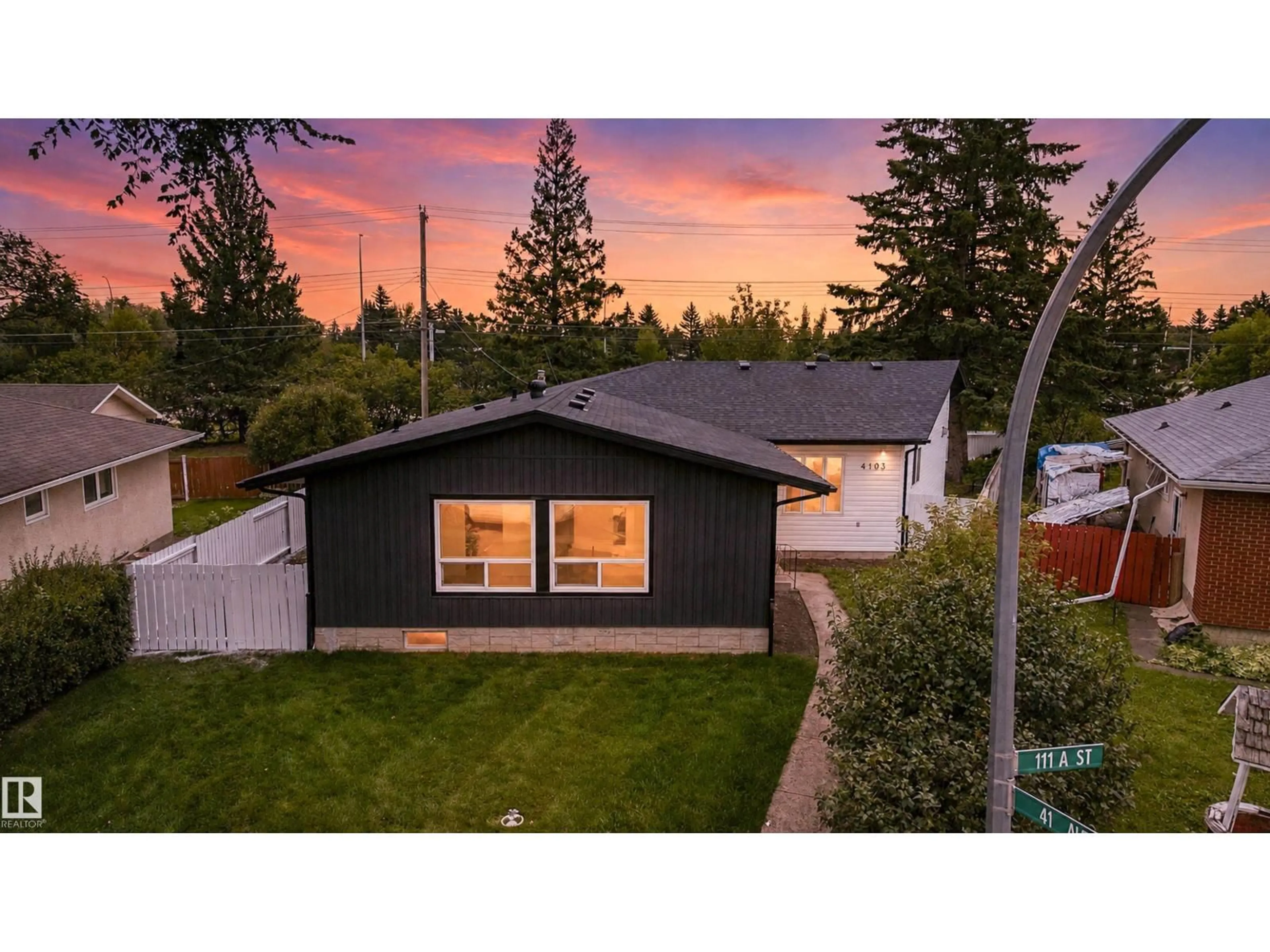 Home with vinyl exterior material, unknown for NW - 4103 111A ST, Edmonton Alberta T6J1G6