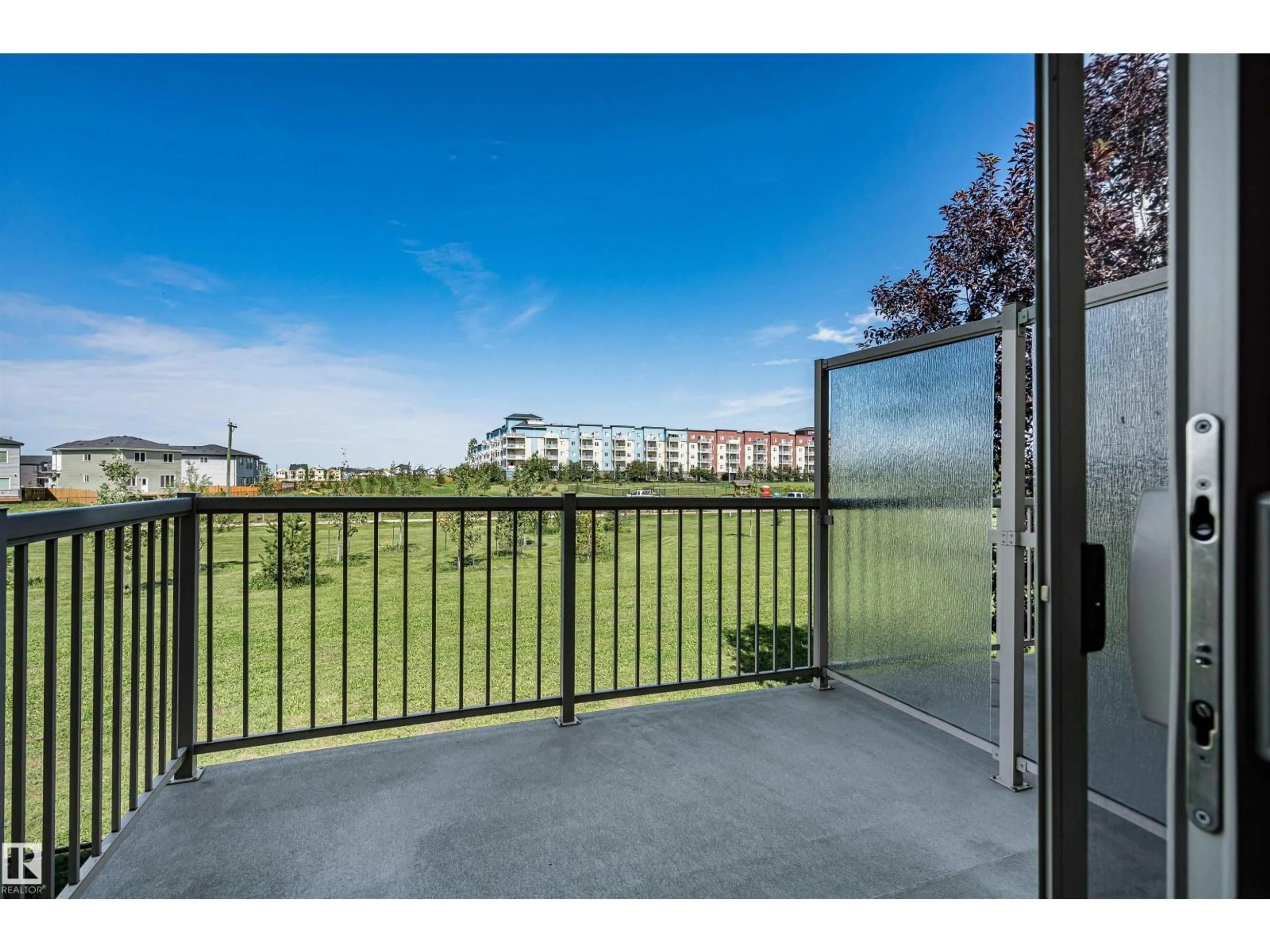Patio, water/lake/river/ocean view for #146 - 5420 GRANT MACEWAN BV, Leduc Alberta T9E0M1