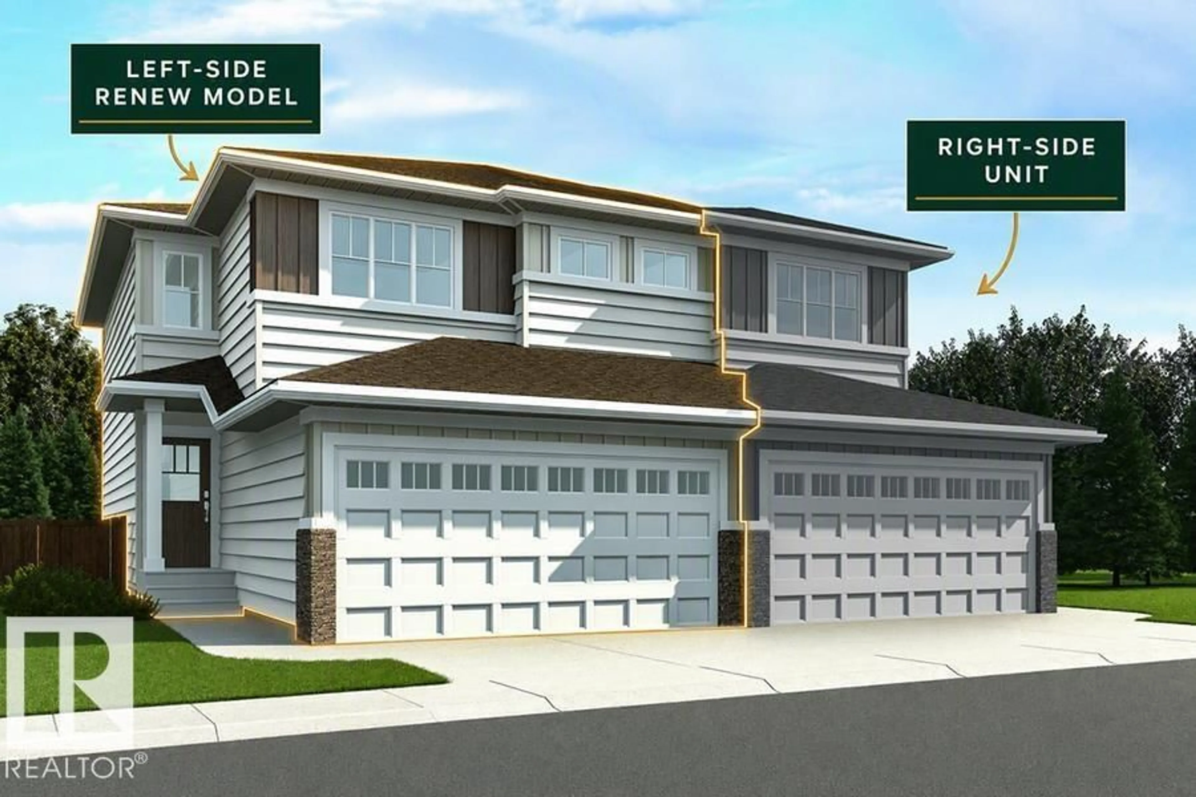 Home with vinyl exterior material, building for NW - 1717 8 ST, Edmonton Alberta T6T2X9