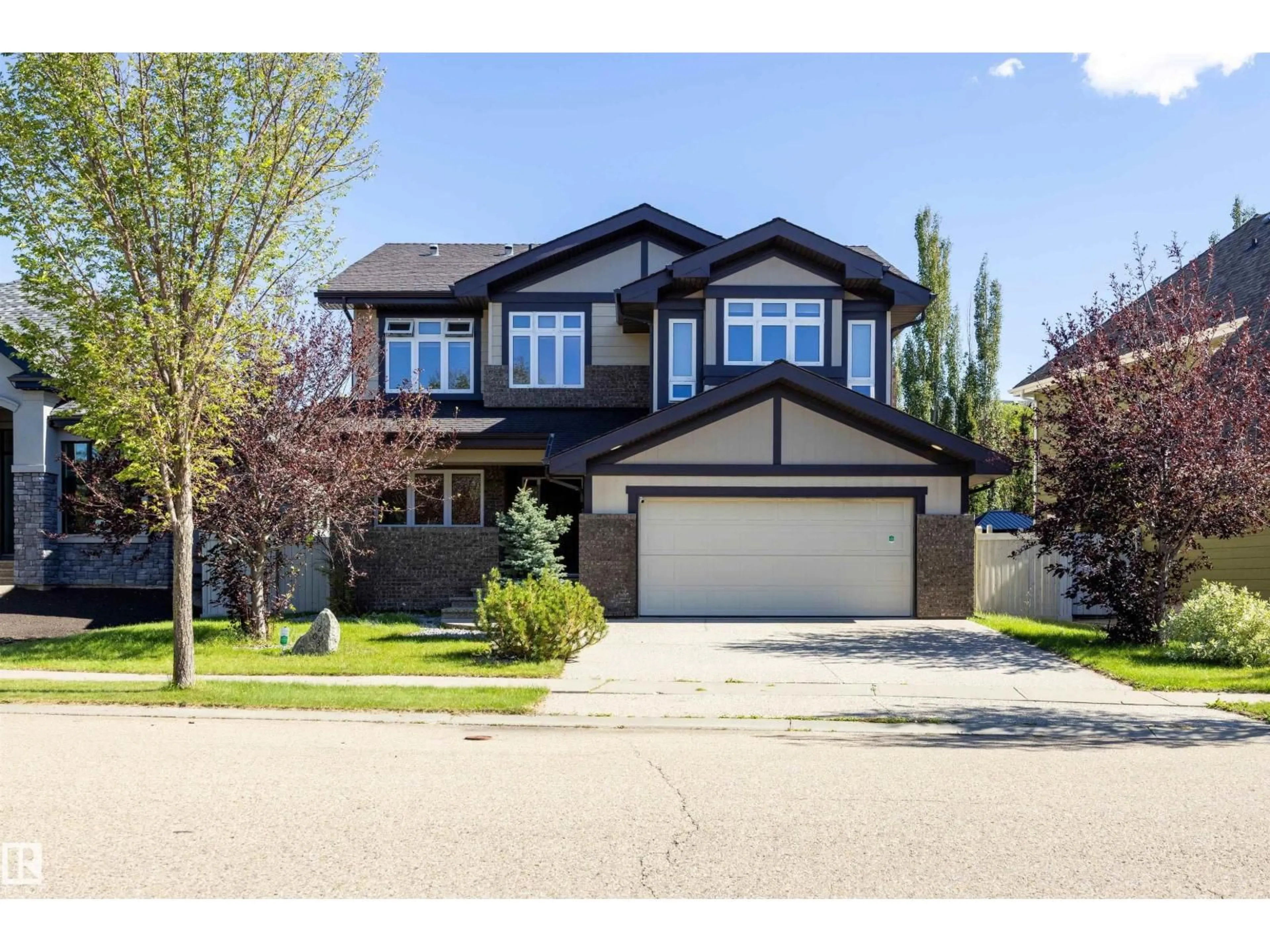 Home with vinyl exterior material, street for 2043 CAMERON RAVINE WAY, Edmonton Alberta T6M0L2