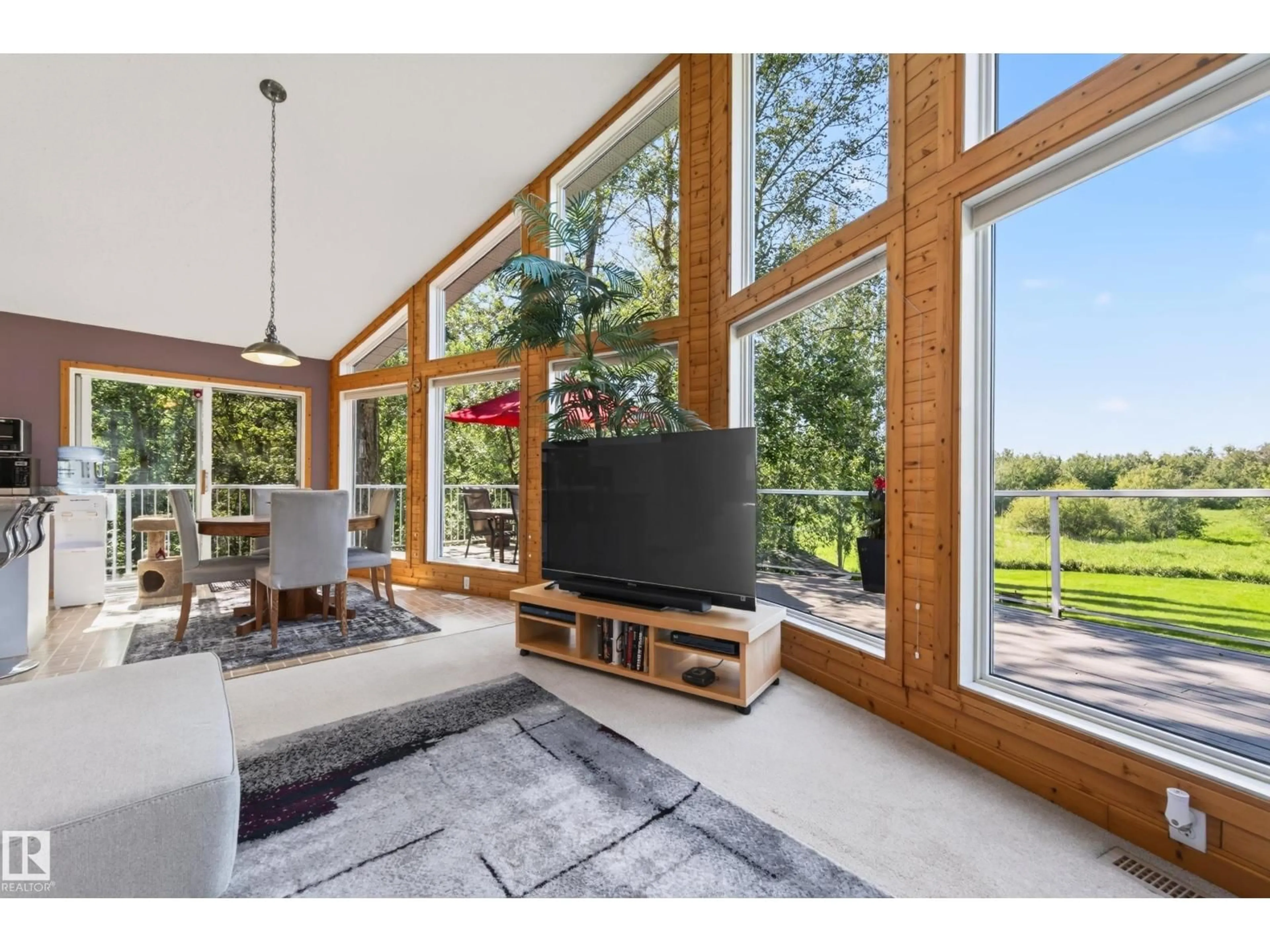 Home theater for 53 - 53 RGE ROAD 204 RGE ROAD, Rural Strathcona County Alberta T8G1E9