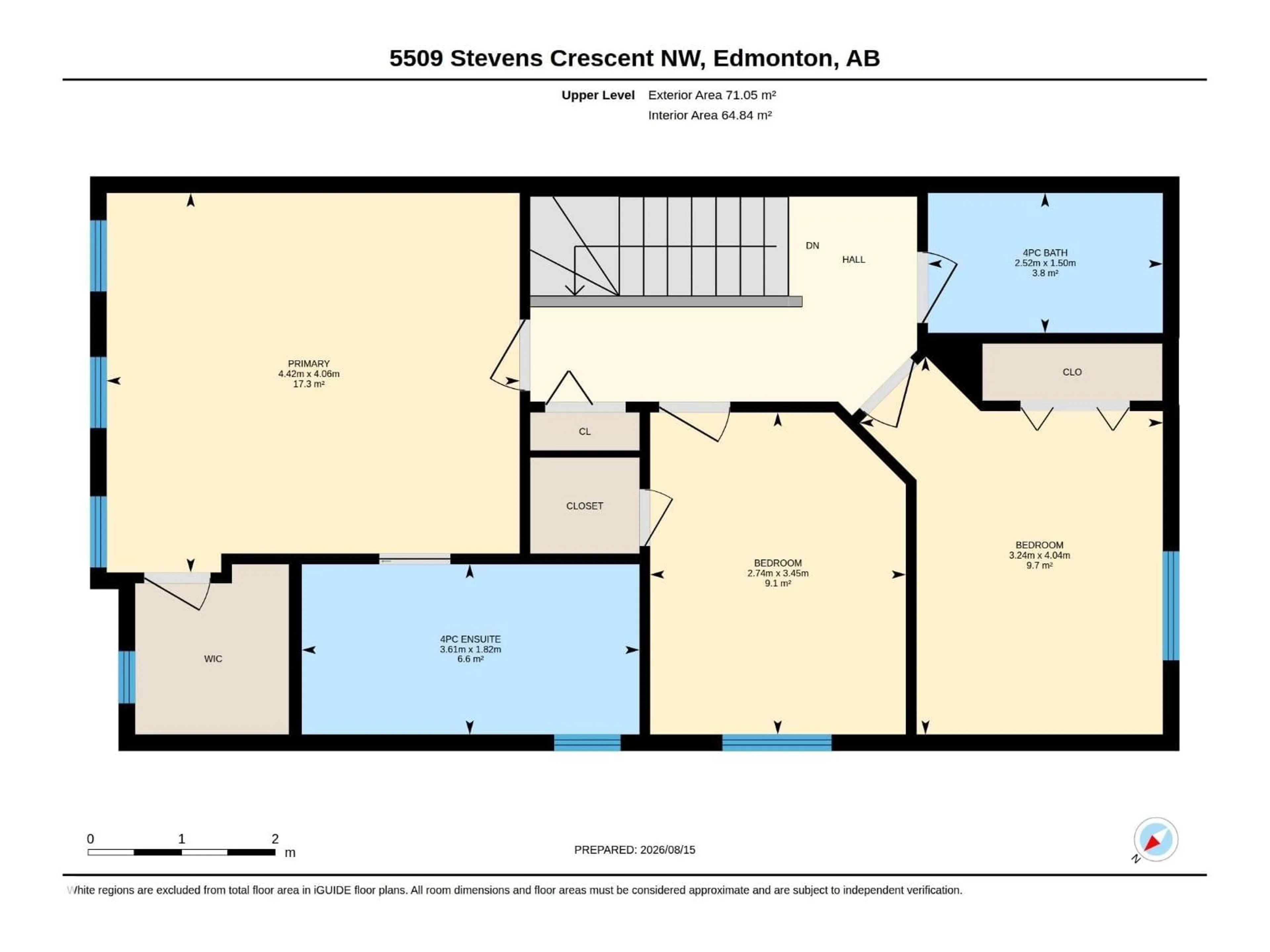 Floor plan for NW - 5509 STEVENS CR, Edmonton Alberta T6R3R4