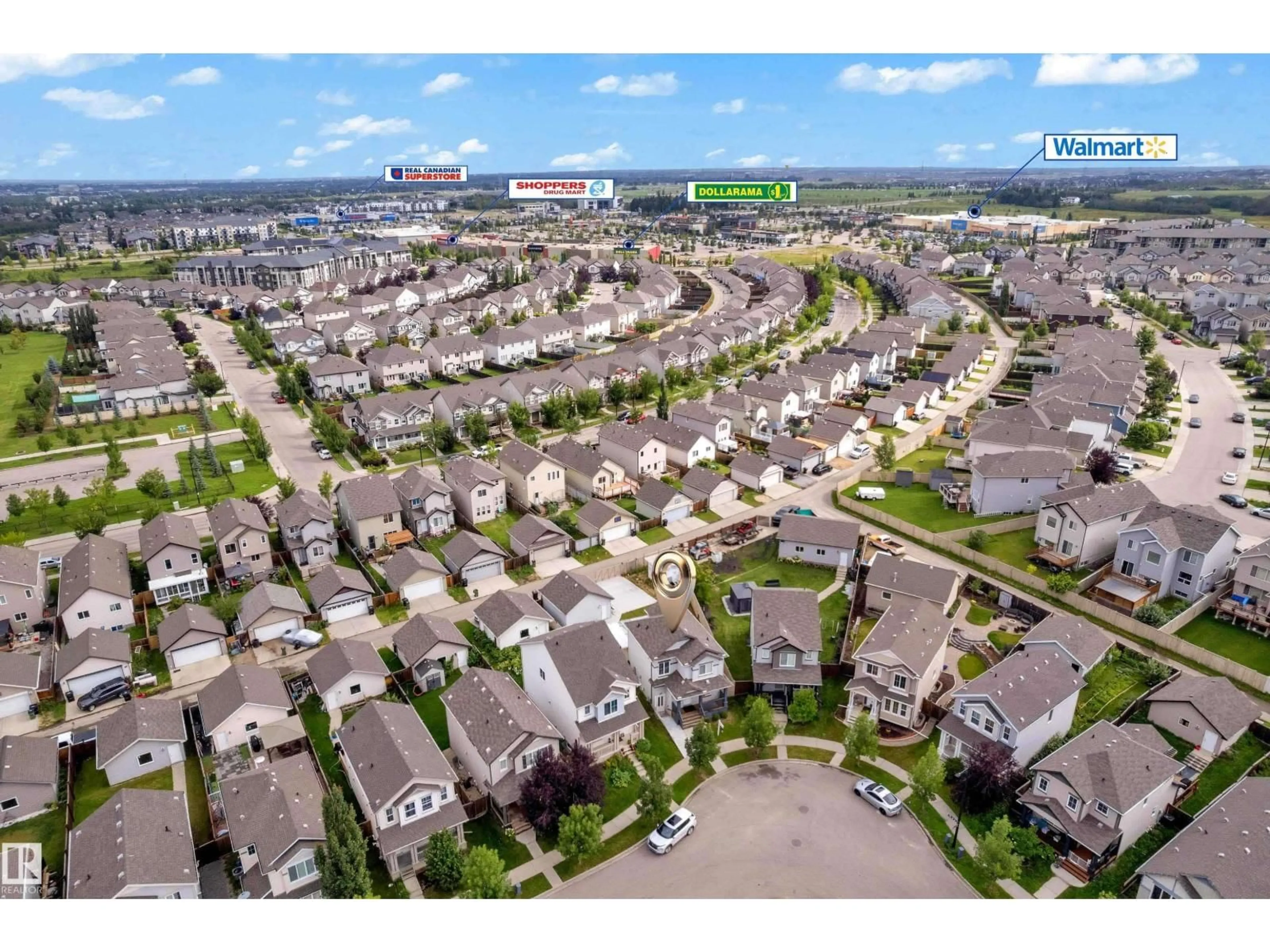 A pic from outside/outdoor area/front of a property/back of a property/a pic from drone, street for 5608 17 AV, Edmonton Alberta T6X1P8