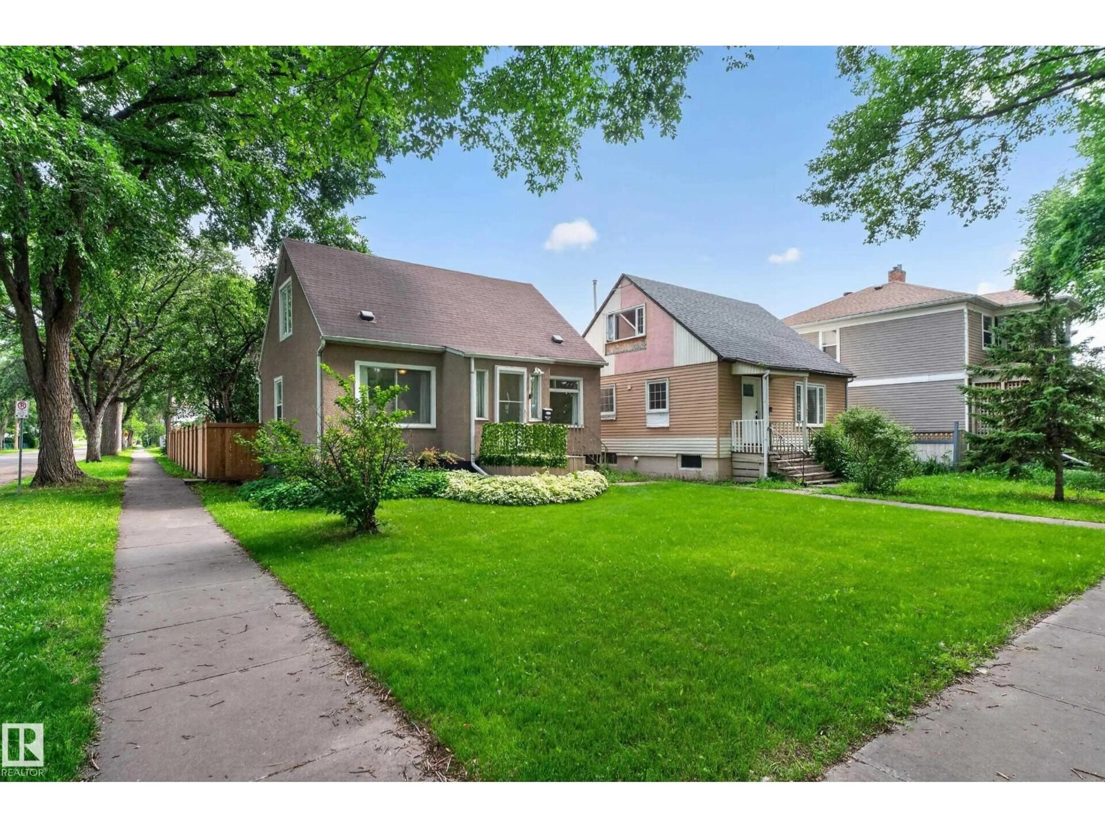 Home with brick exterior material, street for 11549 88 ST, Edmonton Alberta T5B3R2