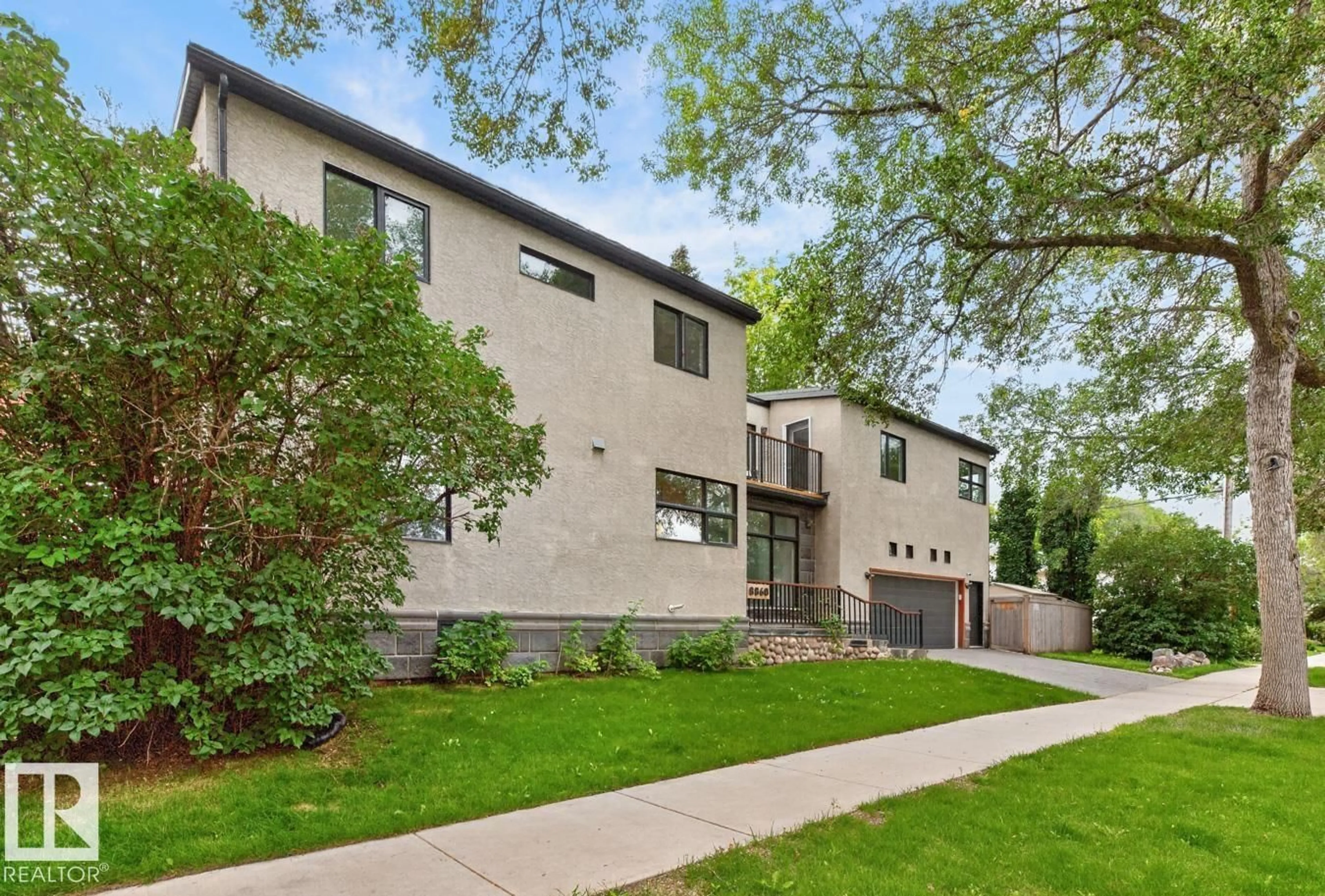 Home with brick exterior material, street for 8860 93 ST, Edmonton Alberta T6C3T1