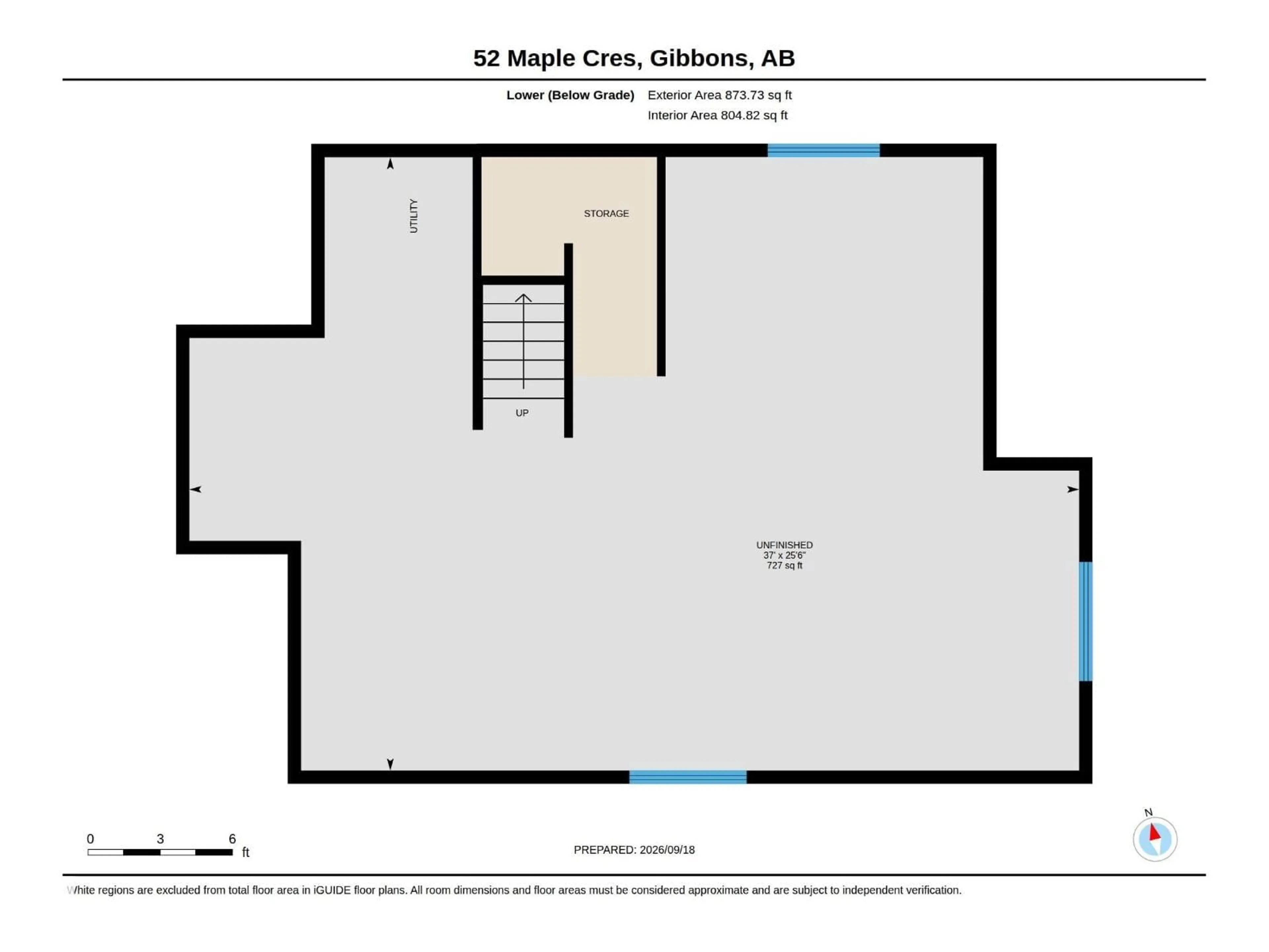 Floor plan for SE - 52 MAPLE CR, Gibbons Alberta T0A1N0
