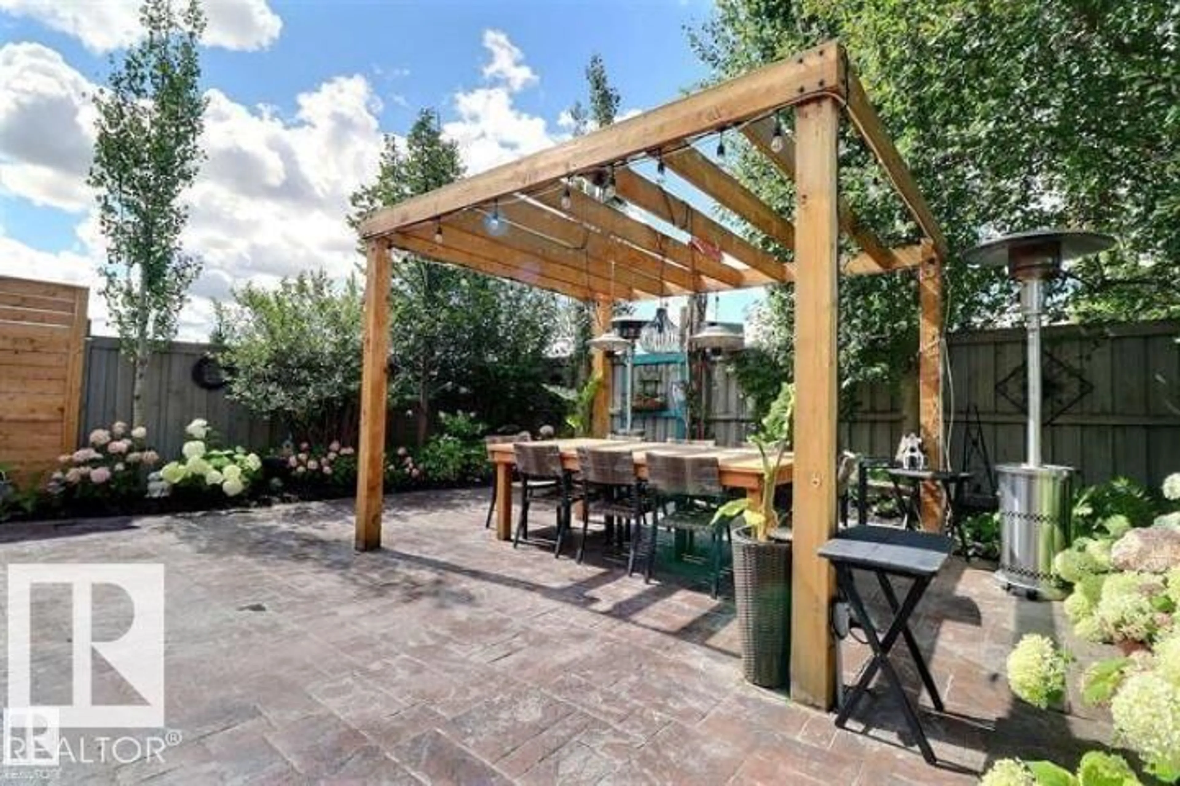 Patio, street for 4343 MCMULLEN WY, Edmonton Alberta T6W1N5