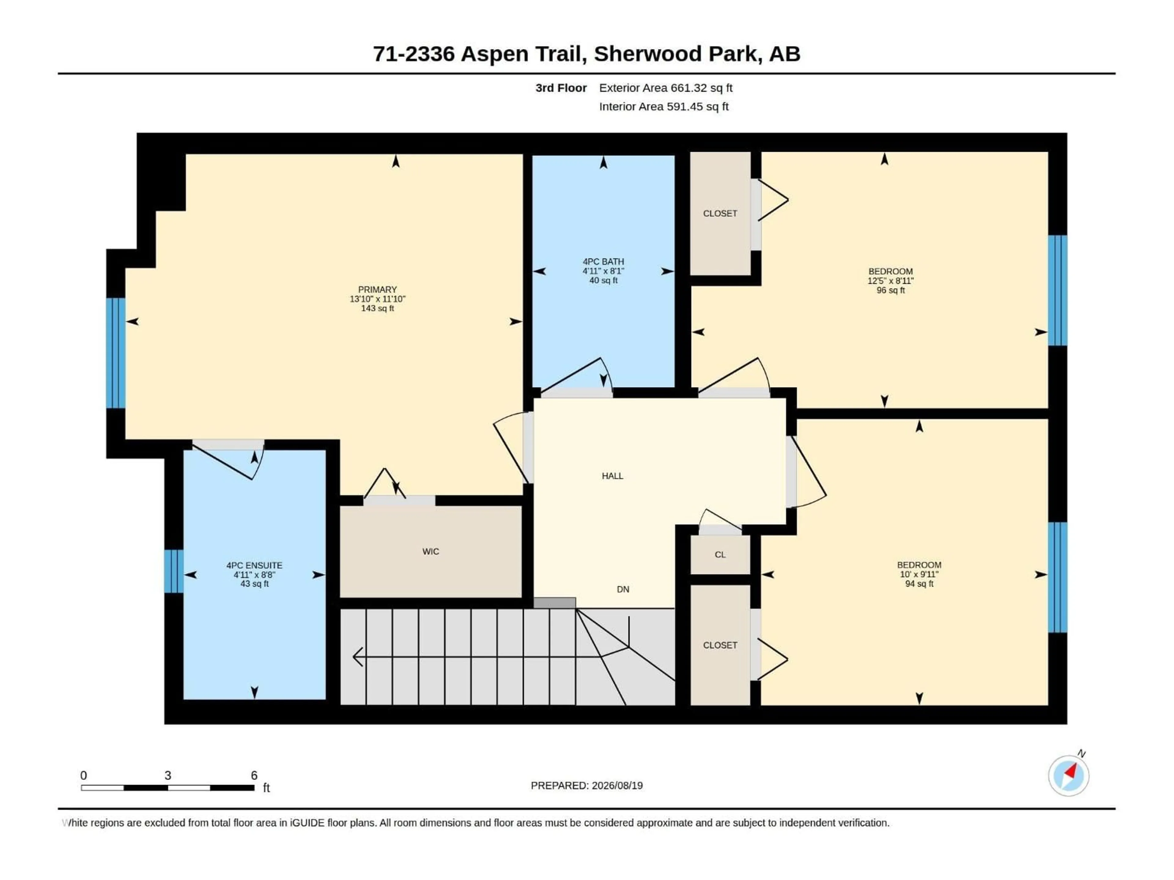 Floor plan for #71 - 2336 ASPEN TRAIL, Sherwood Park Alberta T8H0J1
