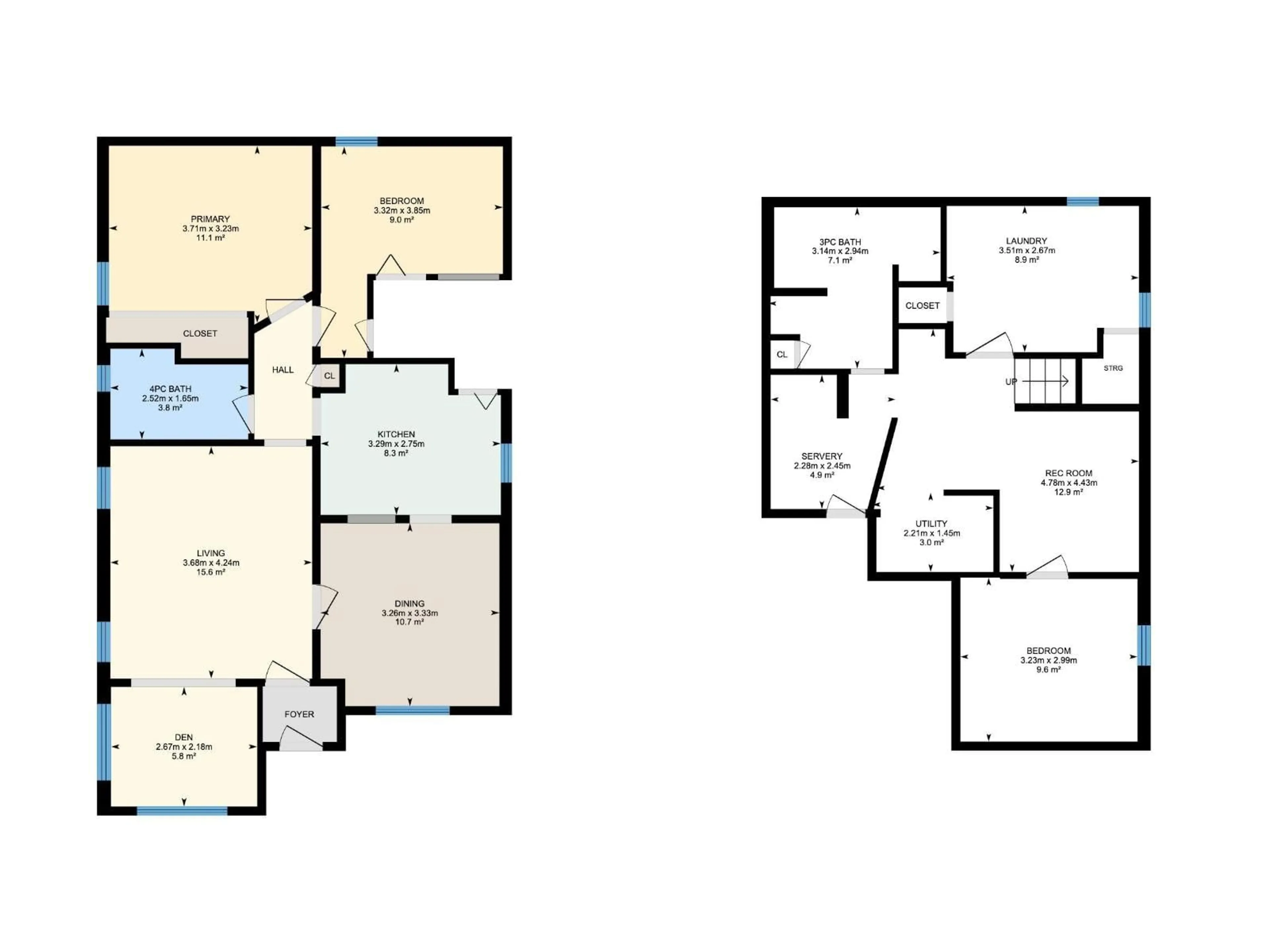 Floor plan for 11506 94 ST, Edmonton Alberta T5G1H7