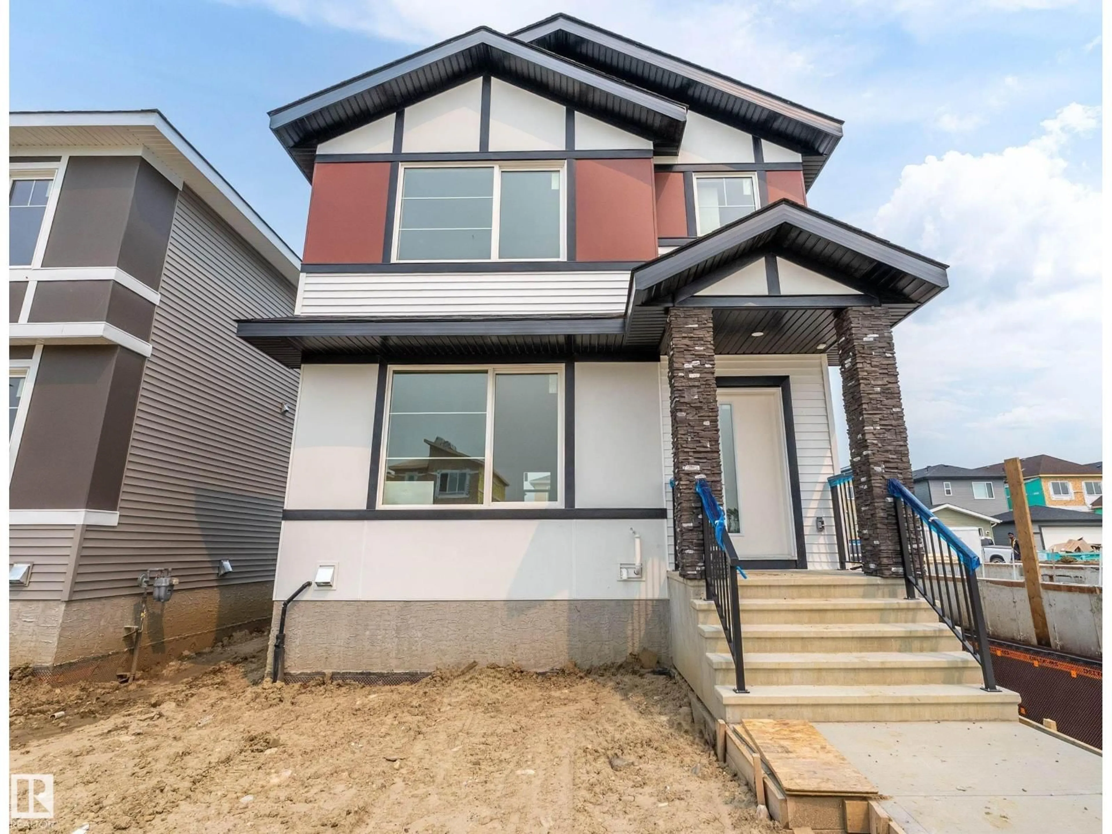 Home with brick exterior material, street for 525 ROBINSON BV, Leduc Alberta T9E1P8
