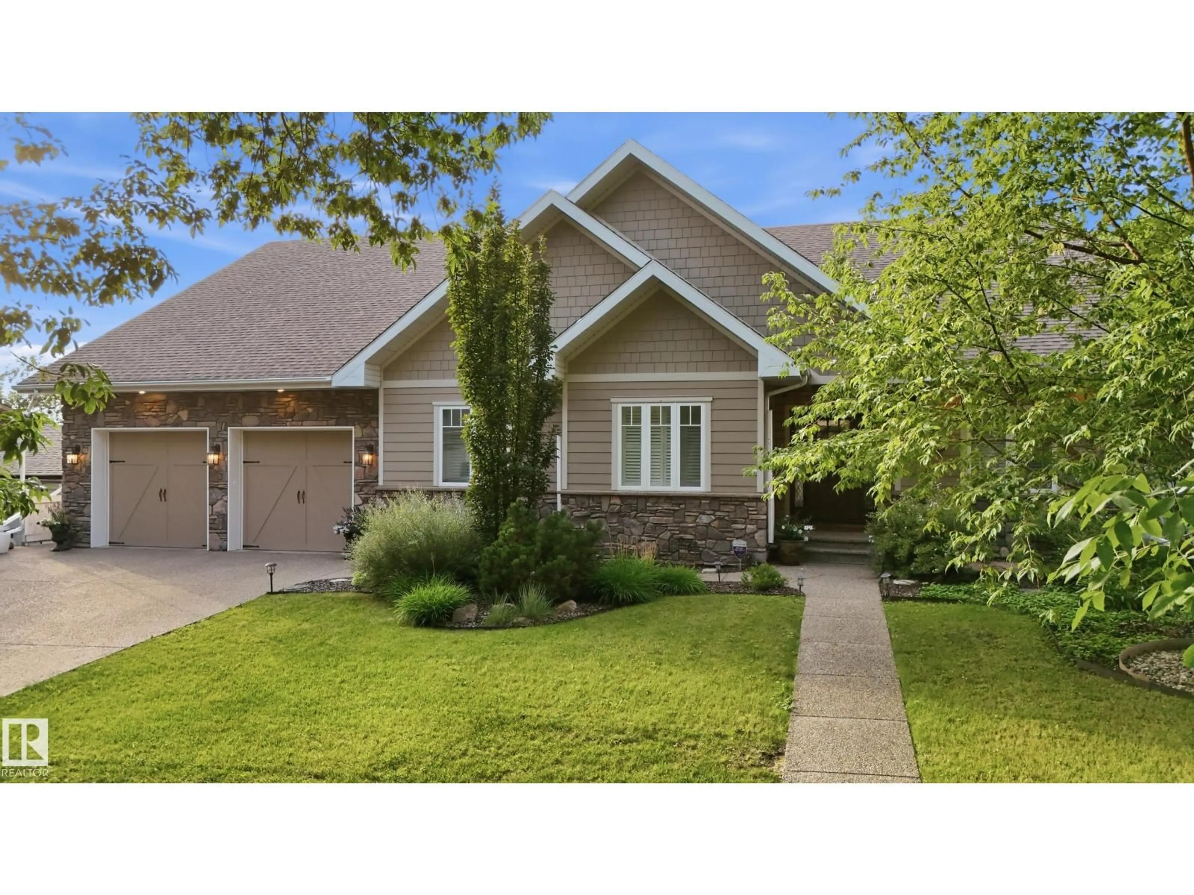 Home with brick exterior material, street for 13 SYLVAN DR, St. Albert Alberta T8N0G7