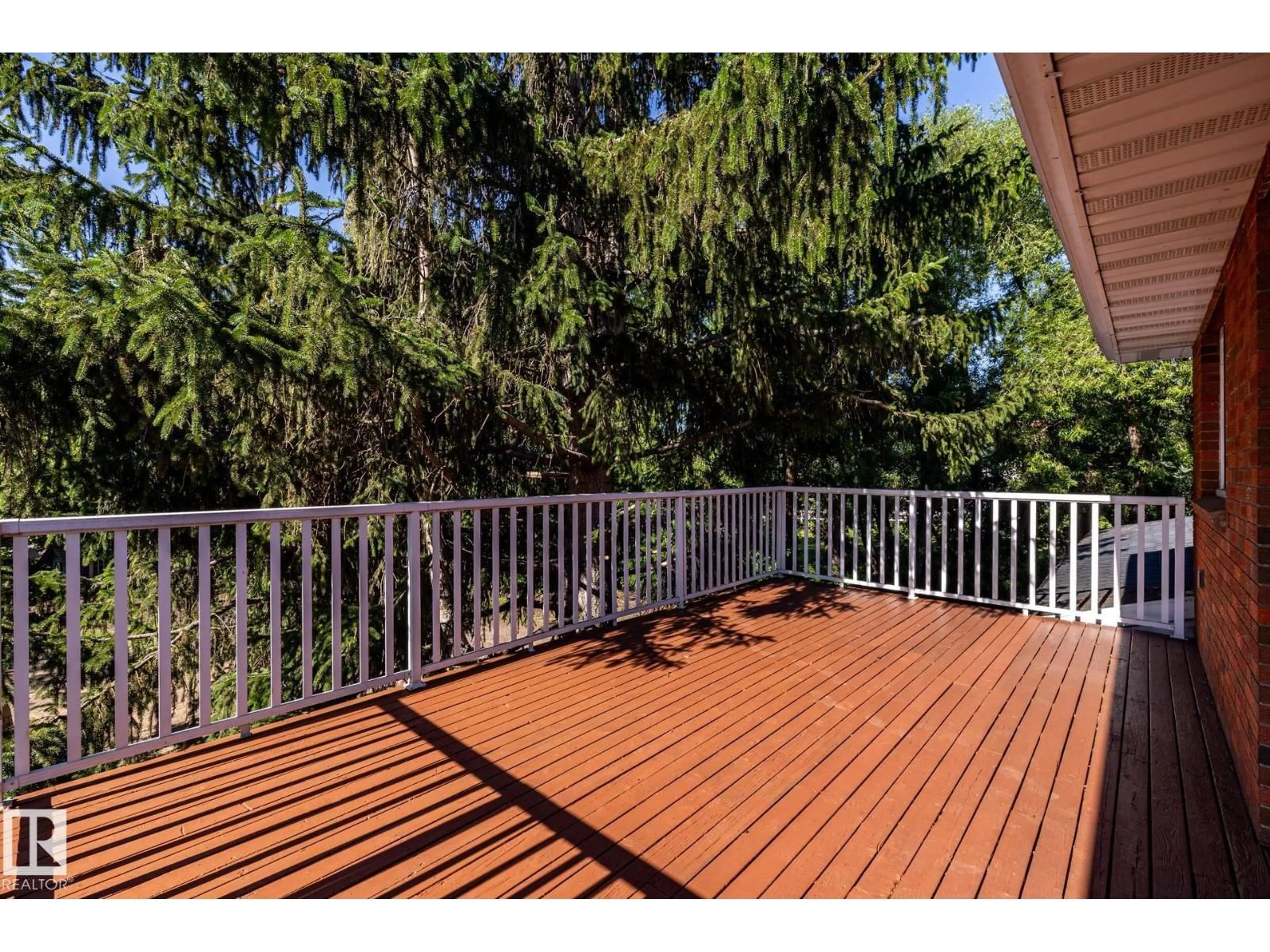 Patio, forest/trees view for 22051 - 86 TWP ROAD 530 ROAD, Rural Strathcona County Alberta T8E2C4