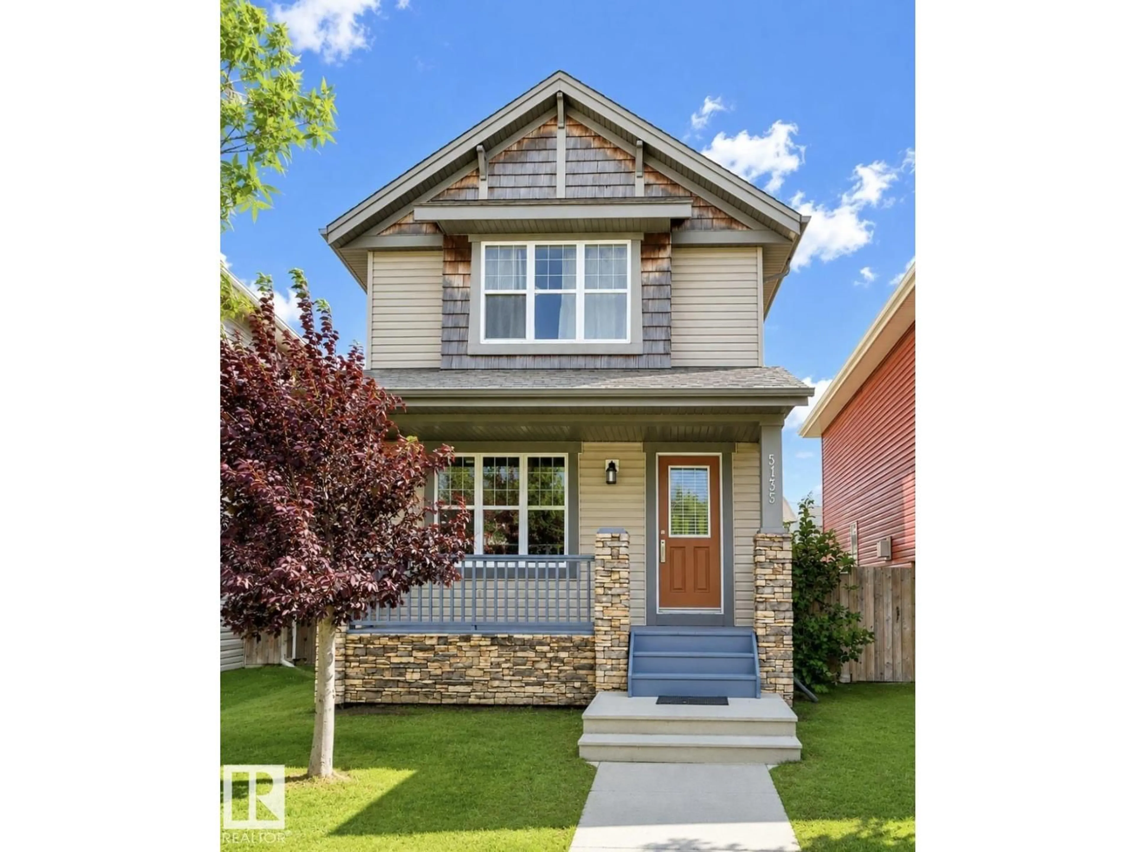 Home with brick exterior material, street for 5135 1A AV, Edmonton Alberta T6X0X3