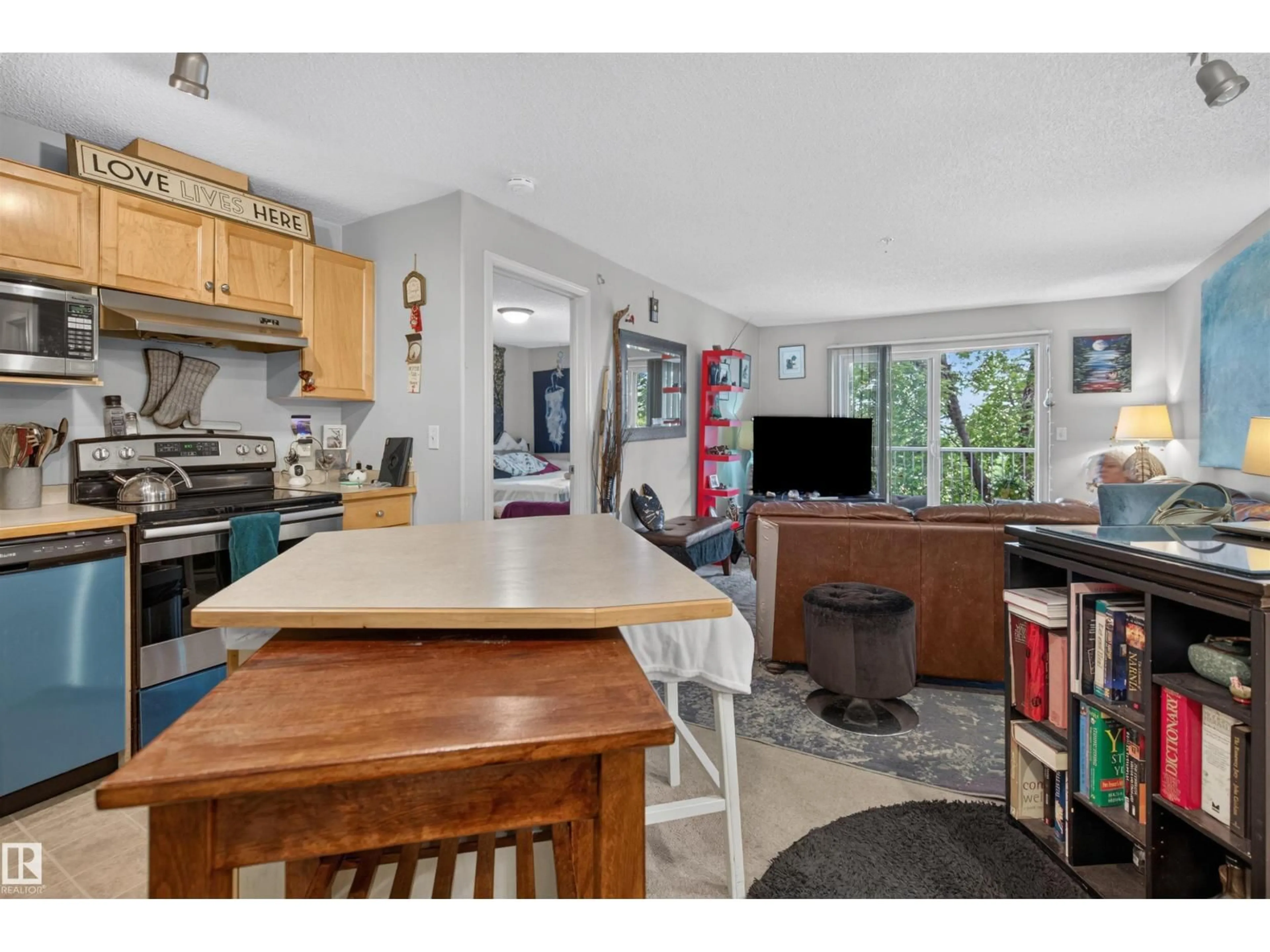 Open concept kitchen, unknown for #221 - 221 EDWARDS DR, Edmonton Alberta T6X1J9