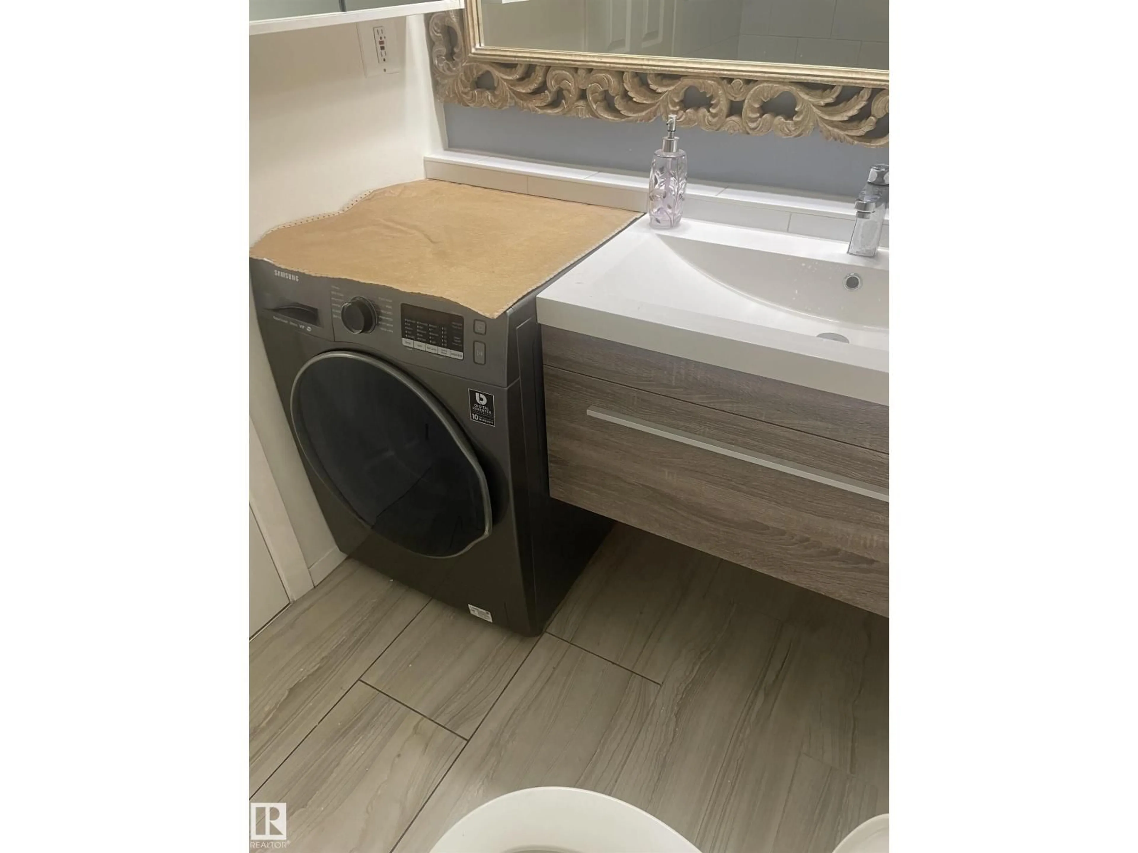 Laundry room for #208 - 9810 178 ST NW, Edmonton Alberta T5T3H4