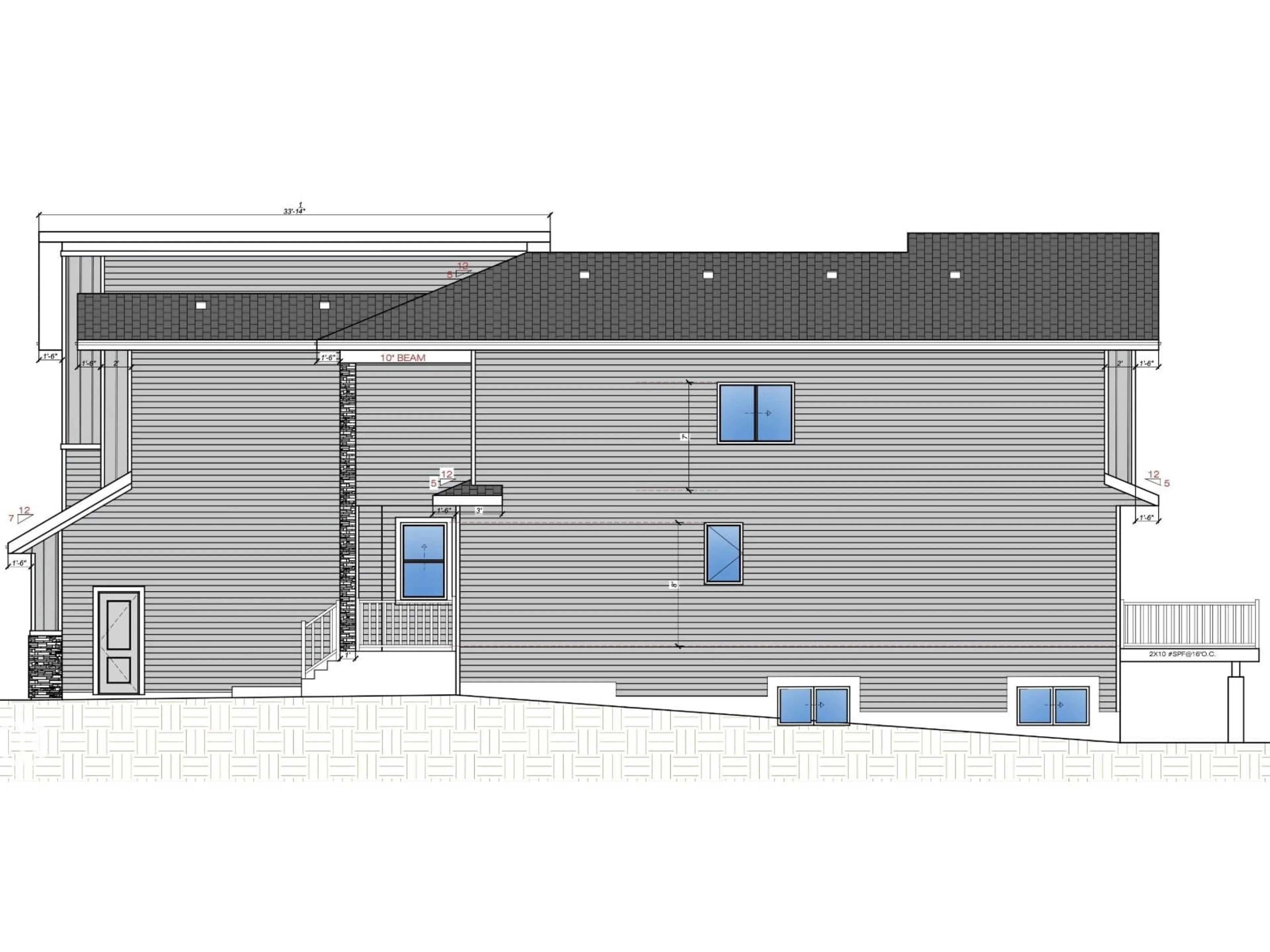 Floor plan for NW - 2712 190 ST, Edmonton Alberta T6M3H8