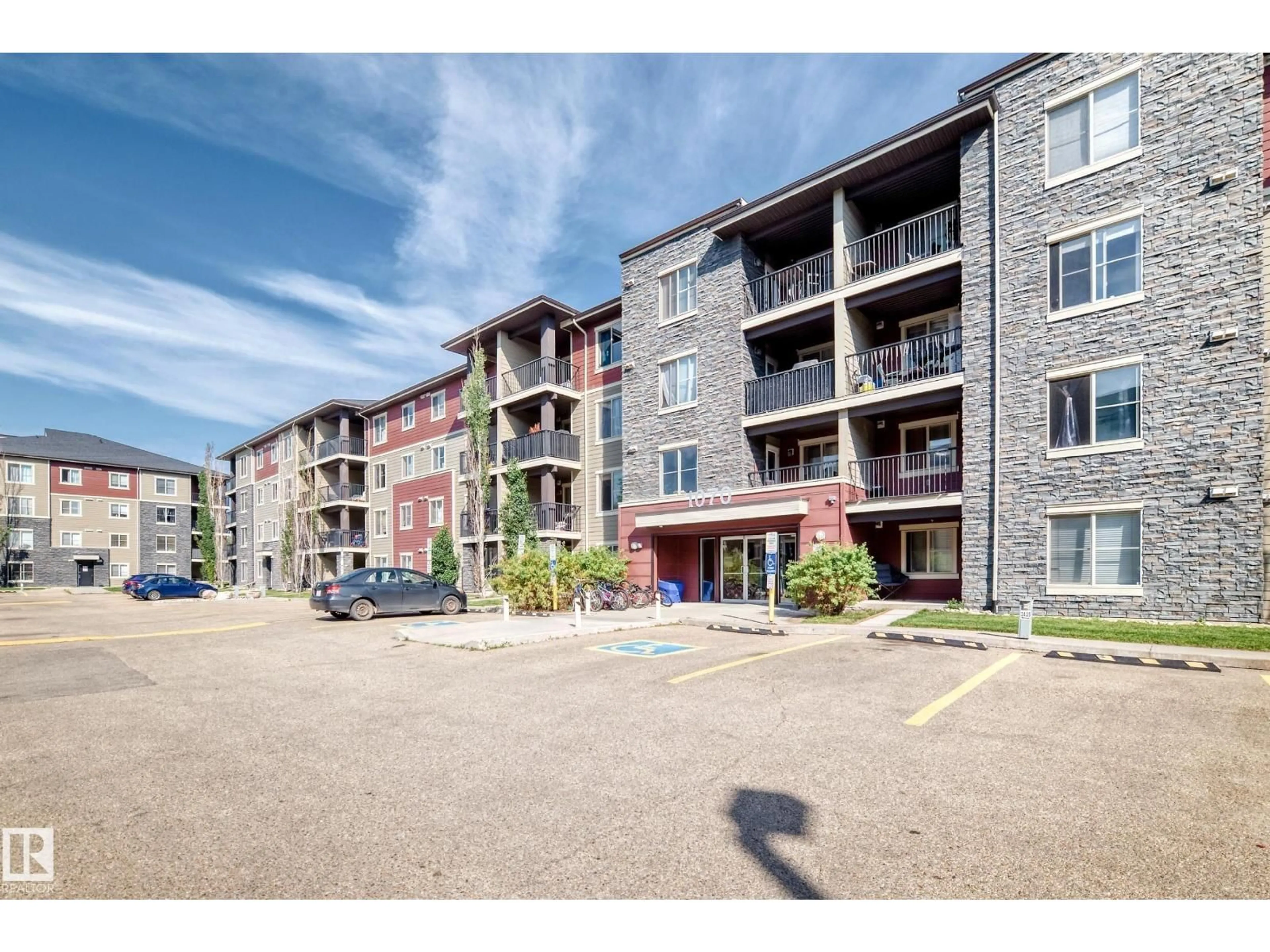 A pic from outside/outdoor area/front of a property/back of a property/a pic from drone, unknown for #109 - 1070 MCCONACHIE BV, Edmonton Alberta T5Y0X1