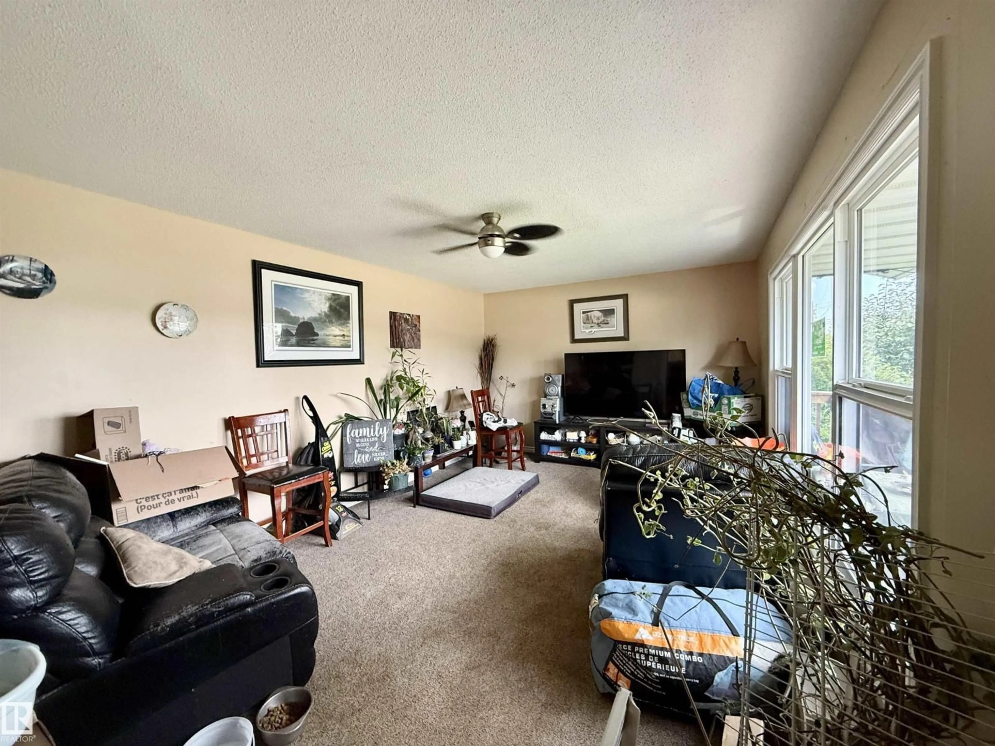 Living room with furniture, unknown for 4808 52 AV, Wildwood Alberta T0E2M0