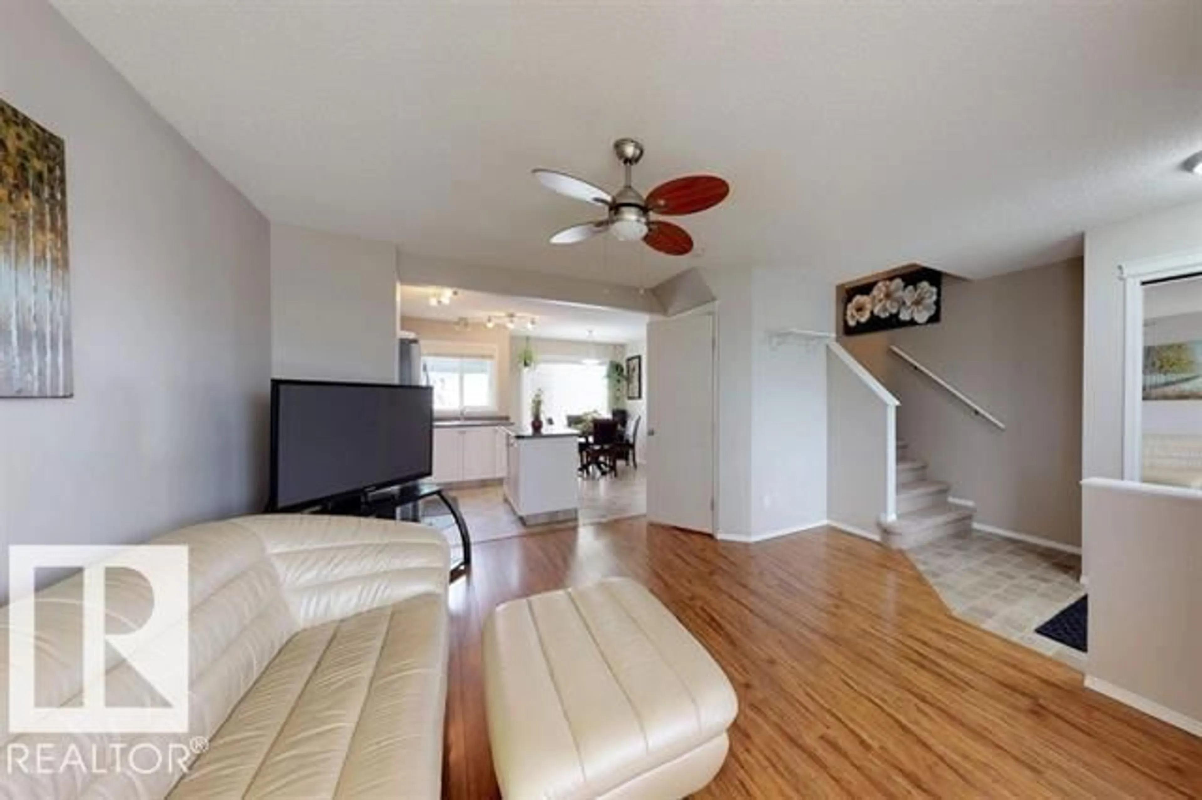 Living room with furniture, unknown for 13924 152 AV, Edmonton Alberta T6V1T5