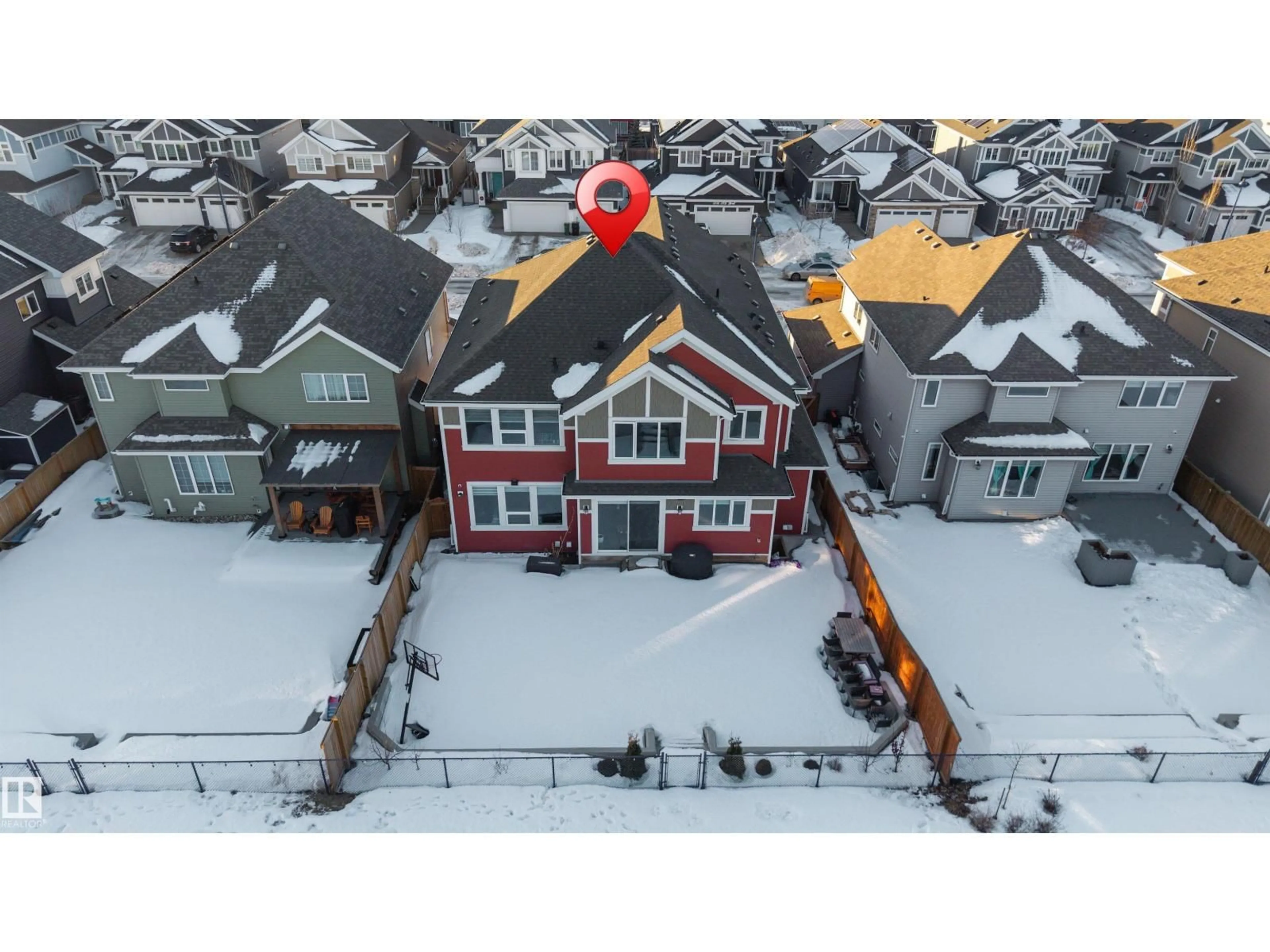 A pic from outside/outdoor area/front of a property/back of a property/a pic from drone, street for SW - 2029 89B ST, Edmonton Alberta T6T1M5