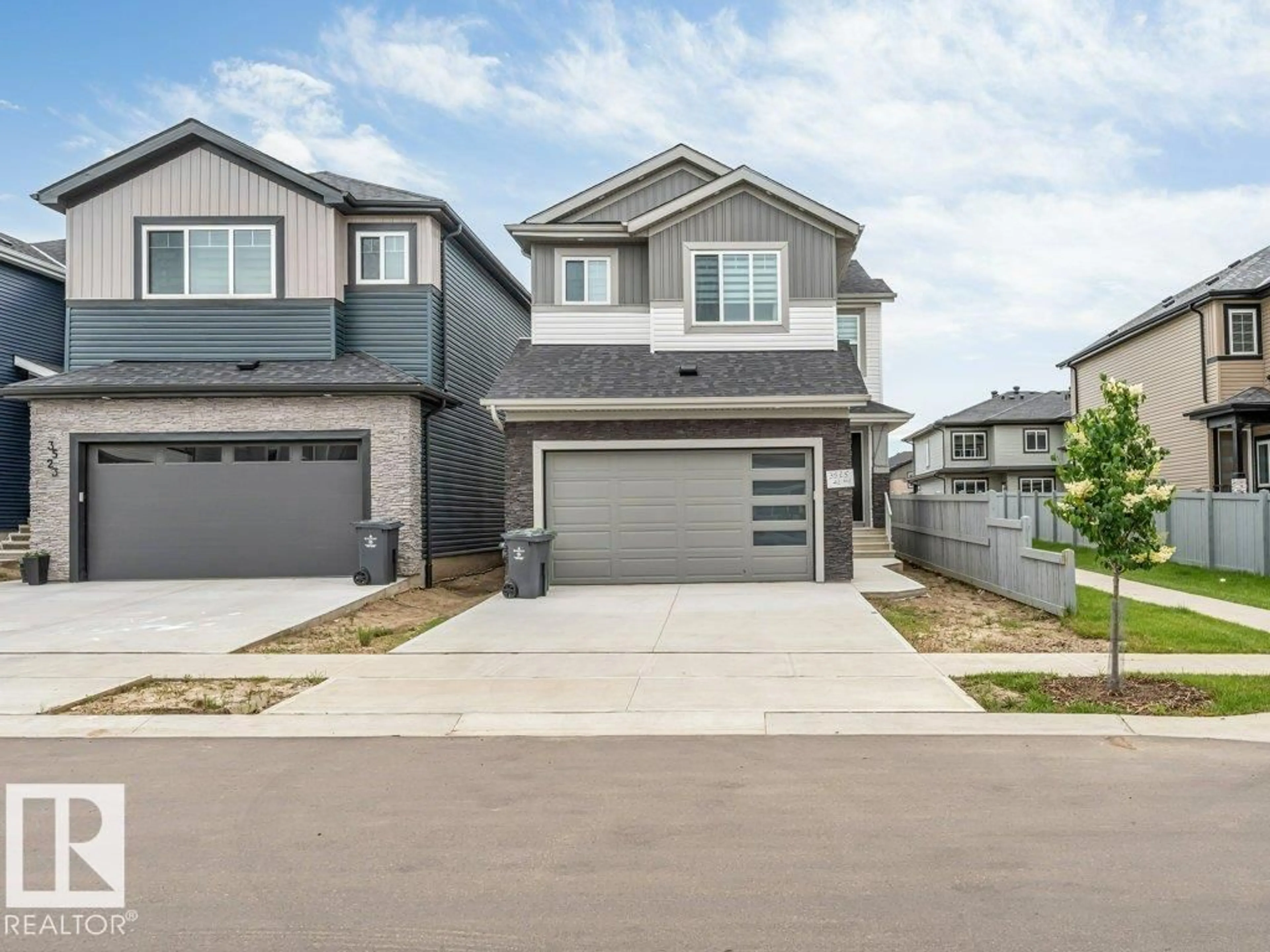Home with vinyl exterior material, street for 3525 42 AVE, Beaumont Alberta T4X3G4