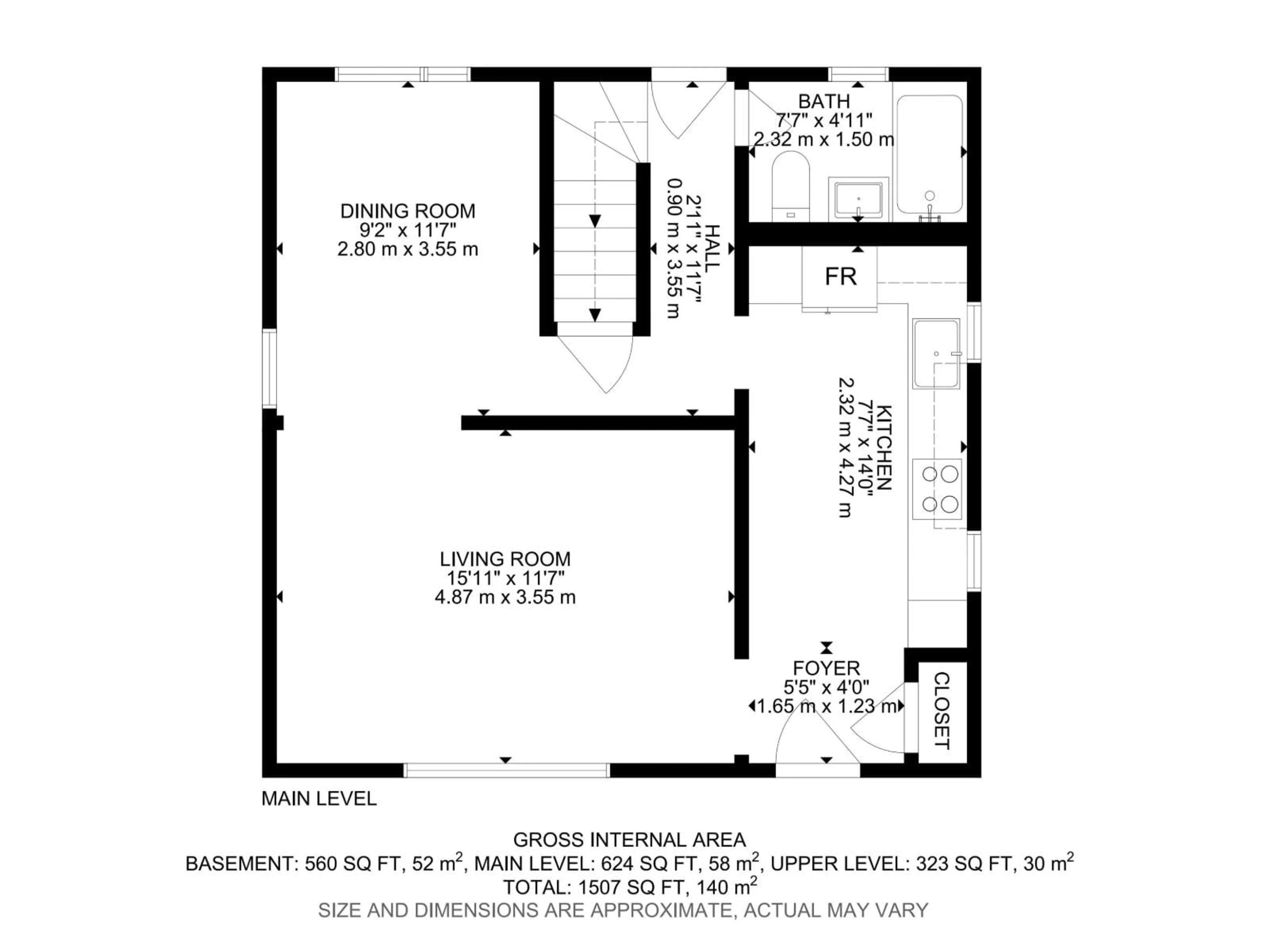 Floor plan for NW - 12131 126 ST, Edmonton Alberta T5L0W6