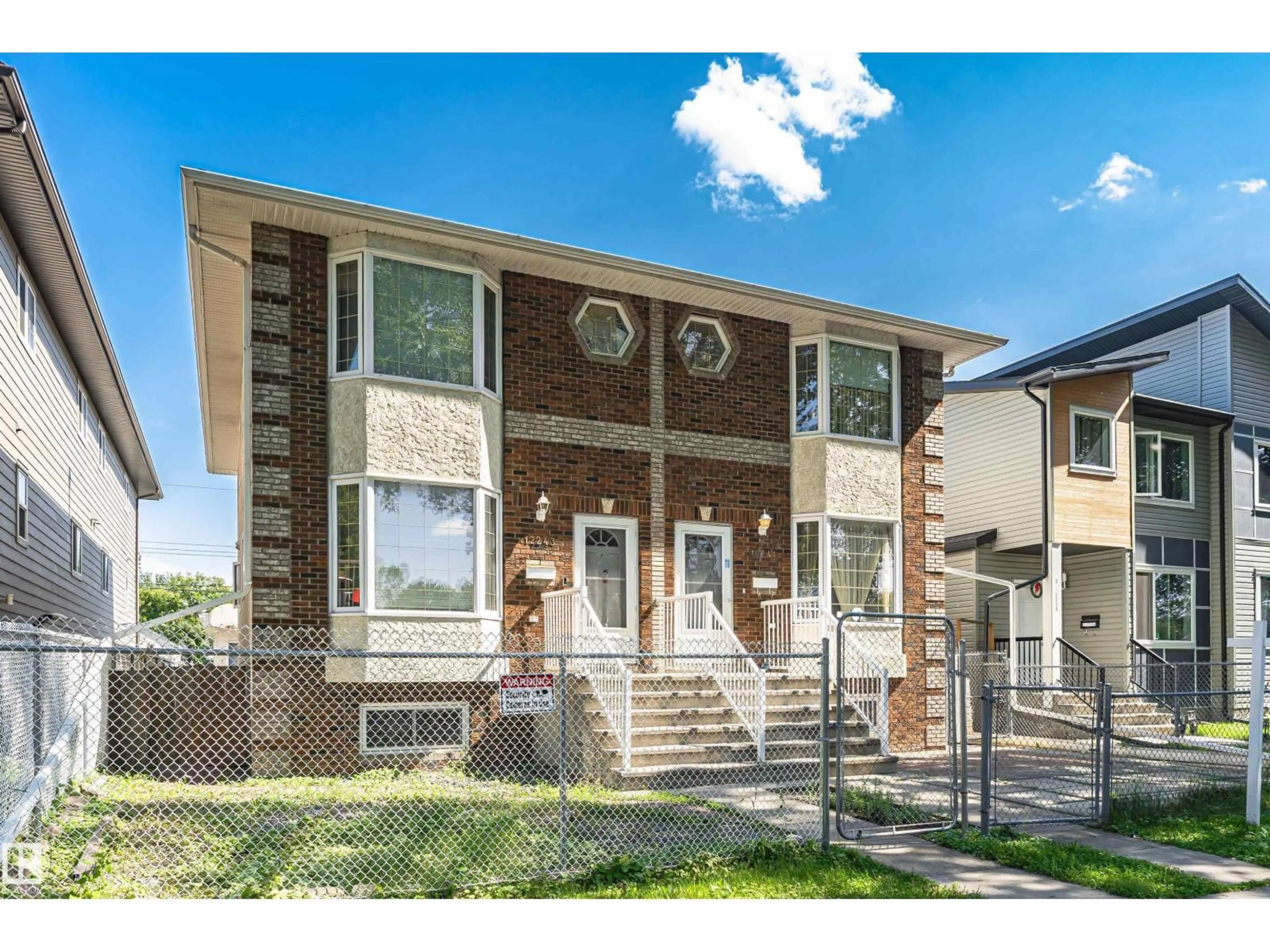 Home with brick exterior material, street for 12241 93 ST, Edmonton Alberta T5G1G2