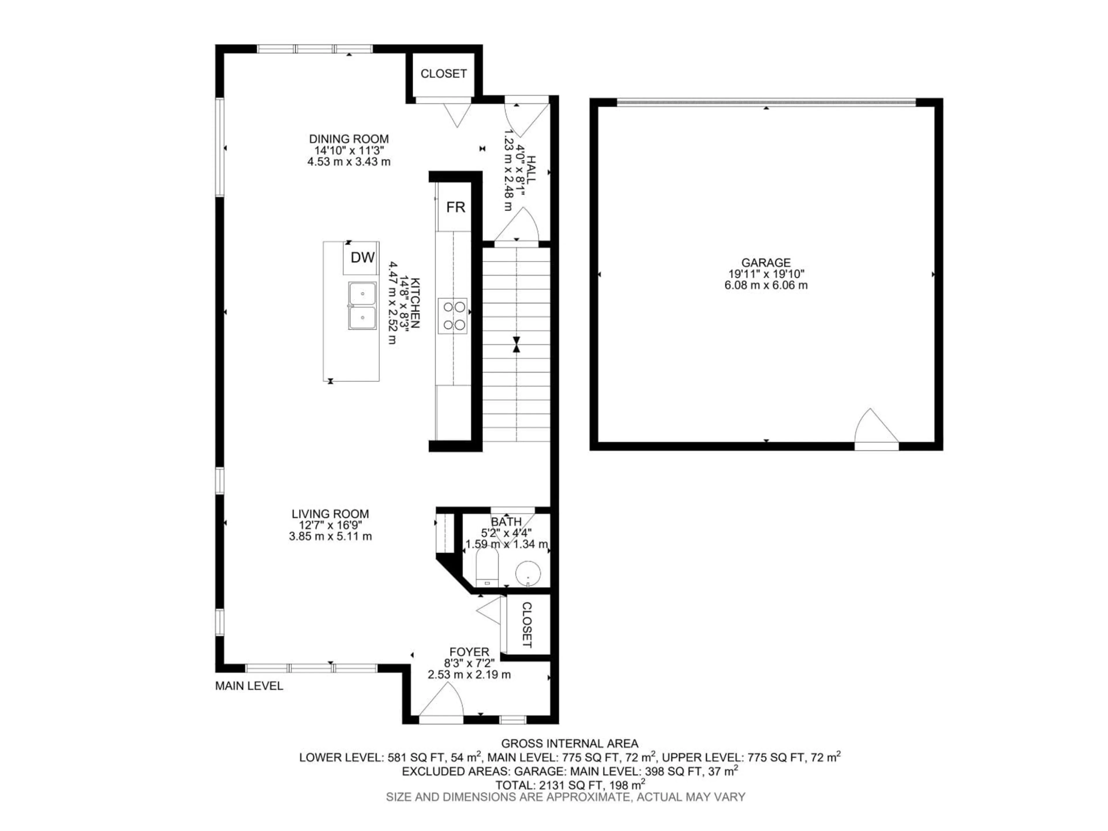 Floor plan for 1298 MCCONACHIE BV, Edmonton Alberta T5Y3C5