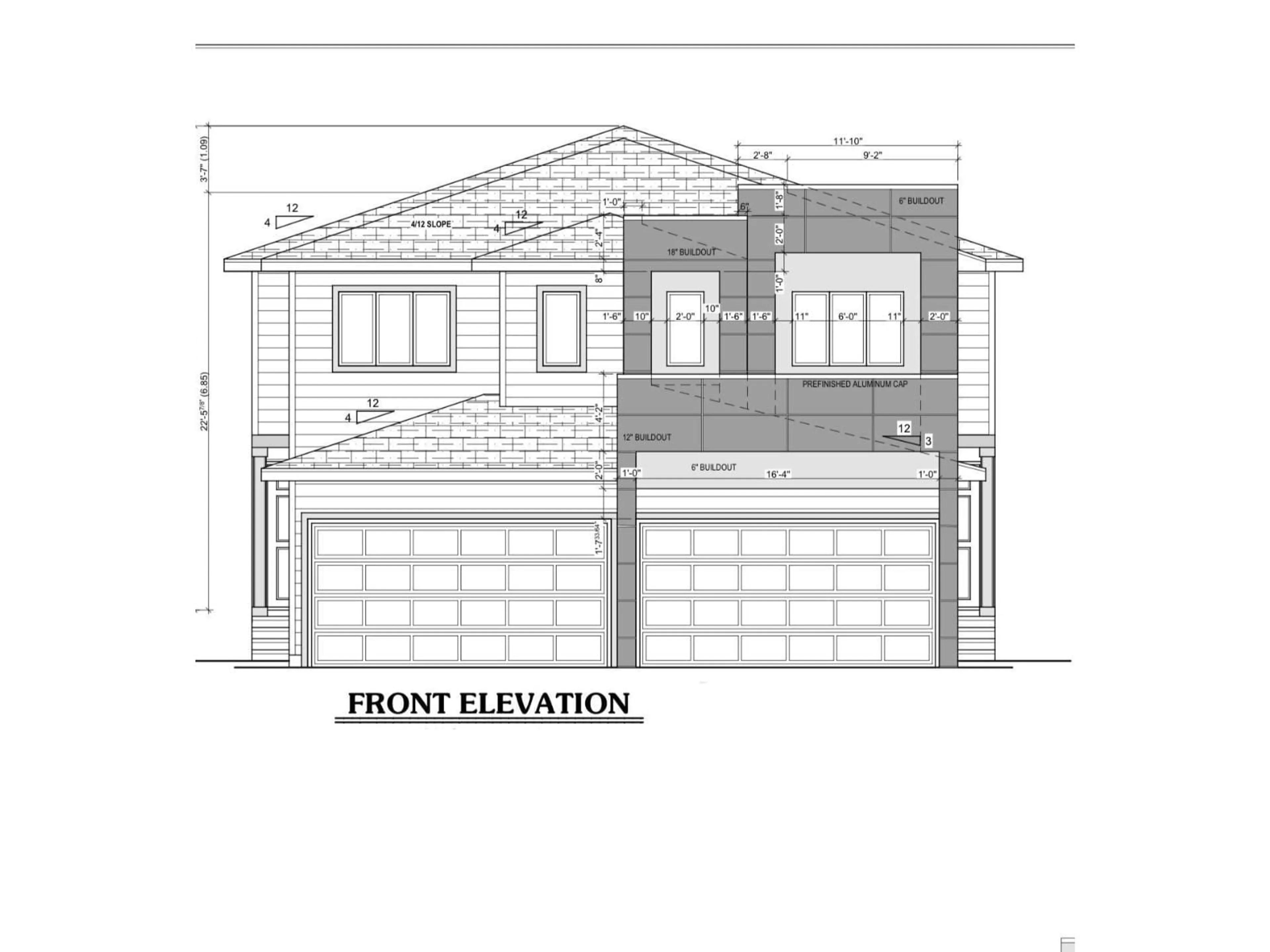 Floor plan for 1816 155 AV, Edmonton Alberta T5Y4H8
