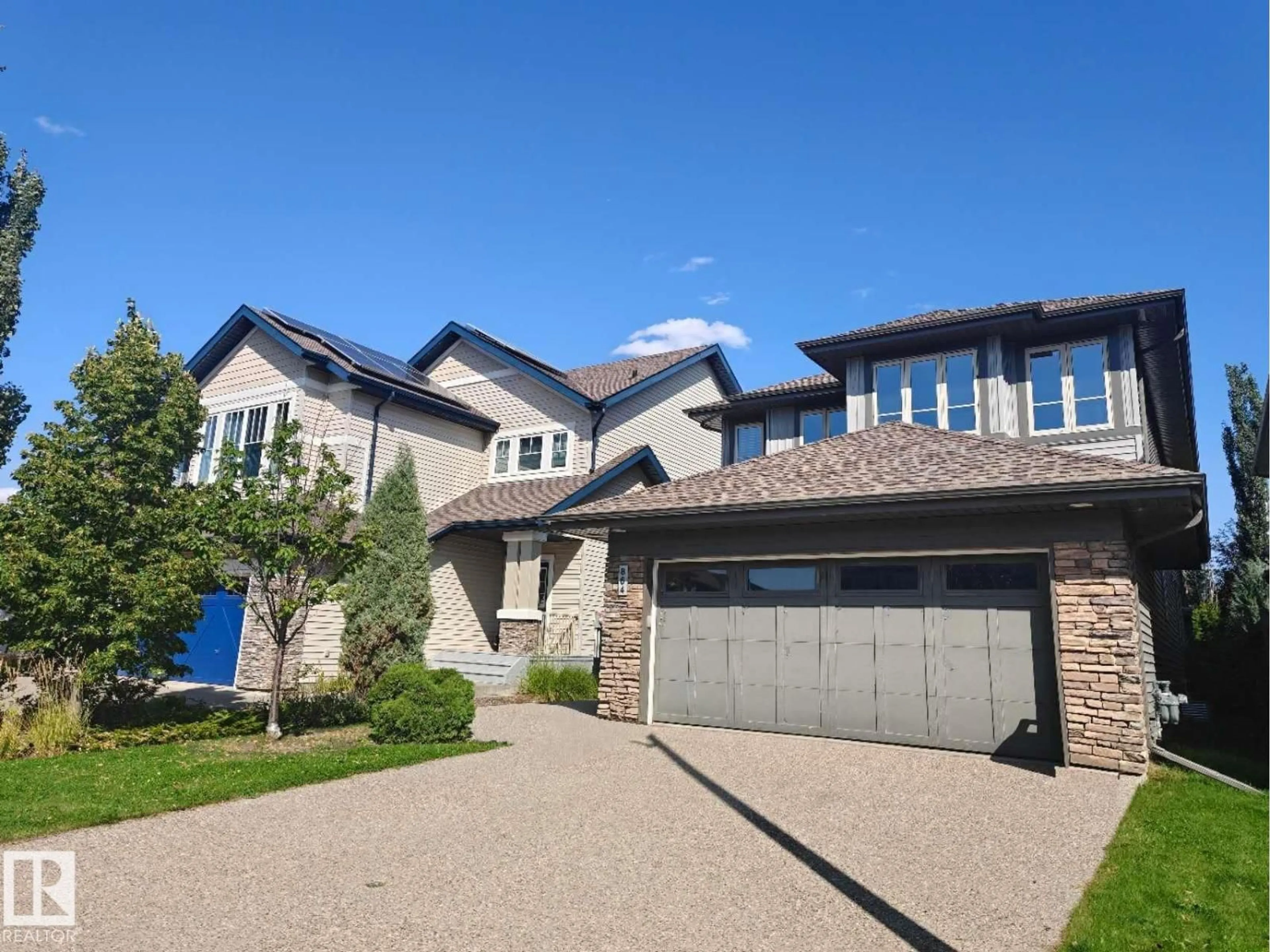 Home with brick exterior material, street for SW - 864 ARMITAGE WD, Edmonton Alberta T6W0K4