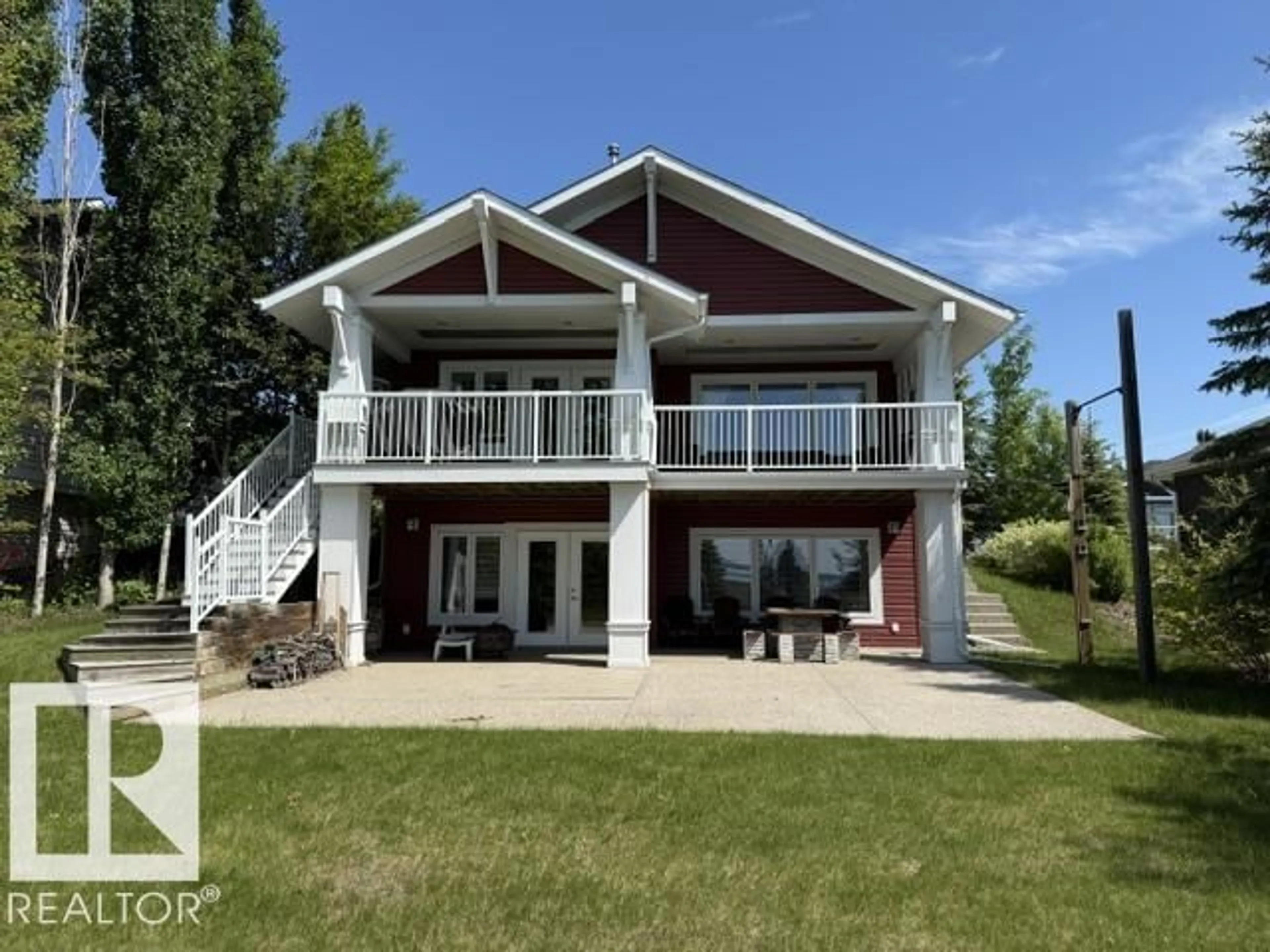 Home with vinyl exterior material, water/lake/river/ocean view for 55101 STE. ANNE TR, Rural Lac Ste. Anne County Alberta T0E1A1