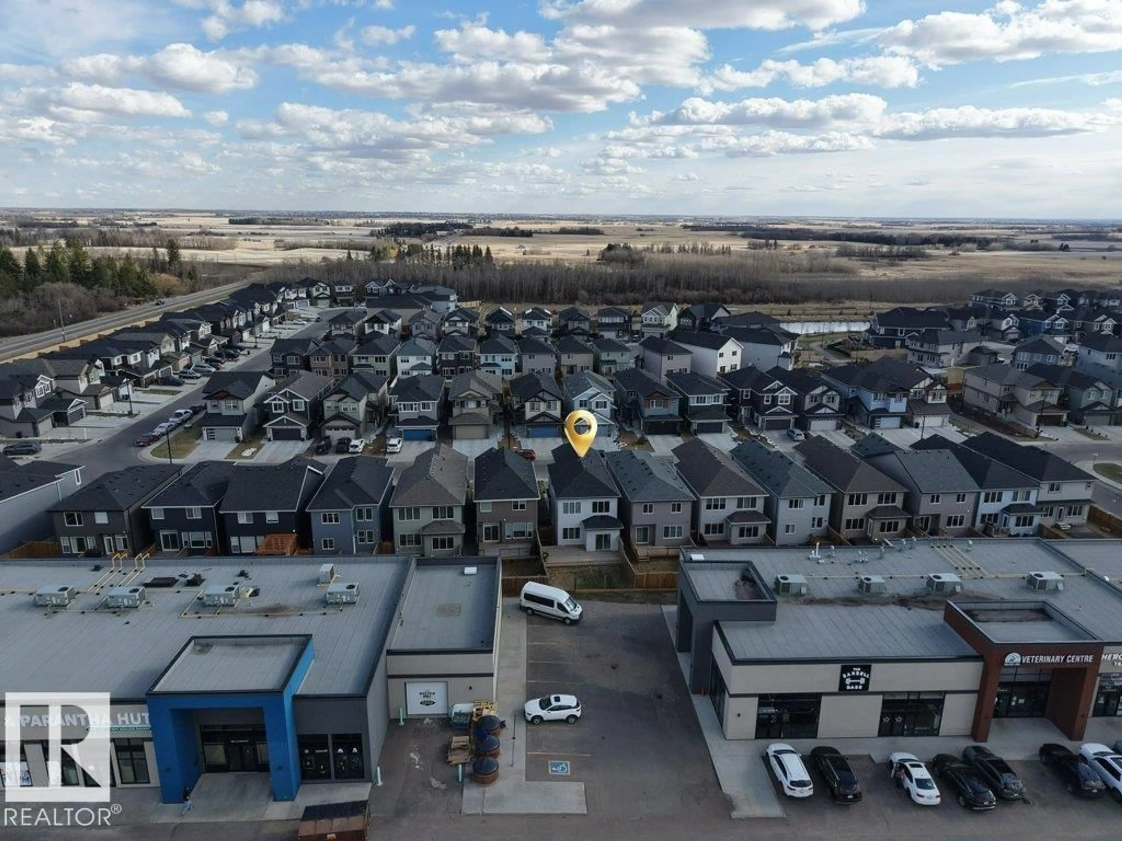 A pic from outside/outdoor area/front of a property/back of a property/a pic from drone, unknown for 5140 23 AV, Edmonton Alberta T6X2X4