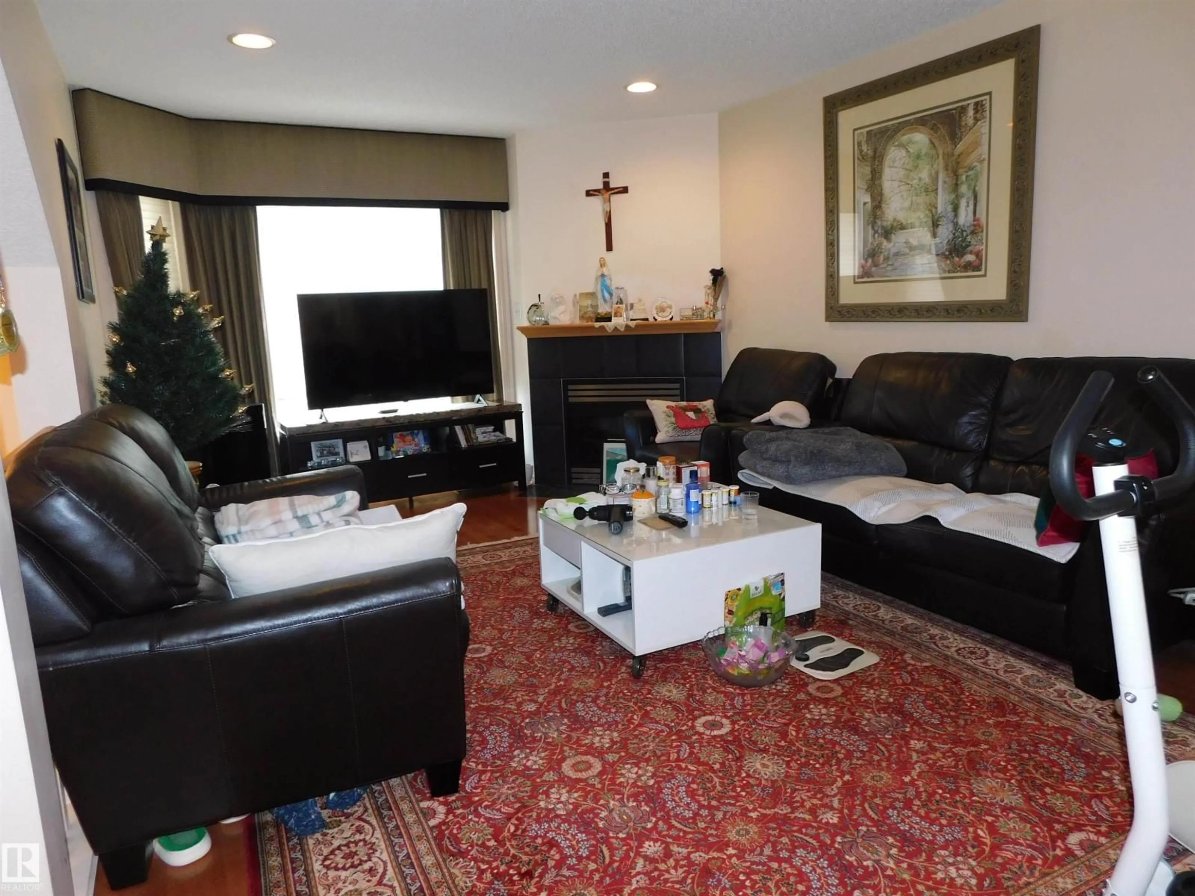 Living room with furniture, unknown for #9 - 303 LEGER WY, Edmonton Alberta T6R2X9