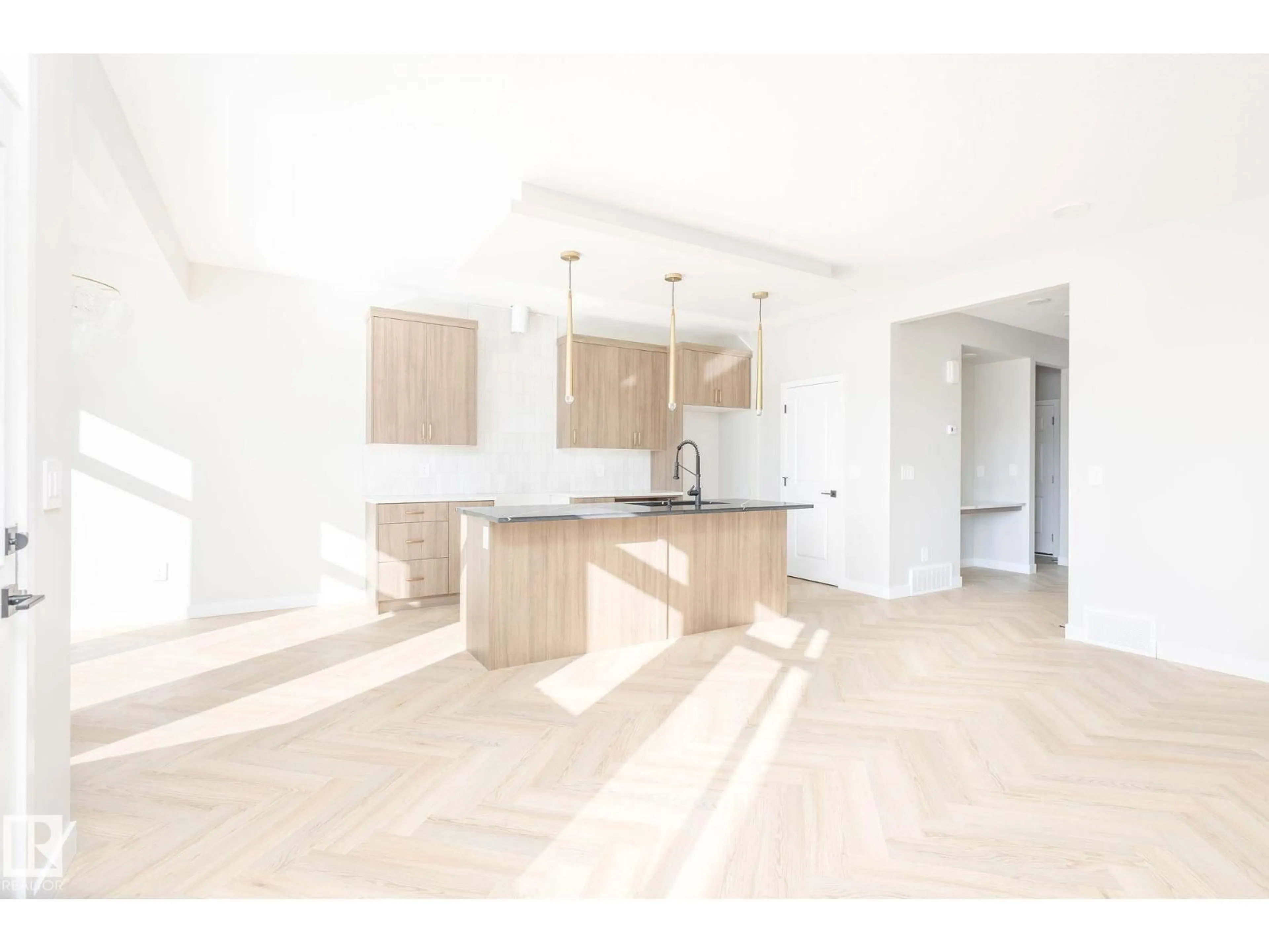 Open concept kitchen, unknown for SW - 8287 KIRIAK LO, Edmonton Alberta T6W5S2