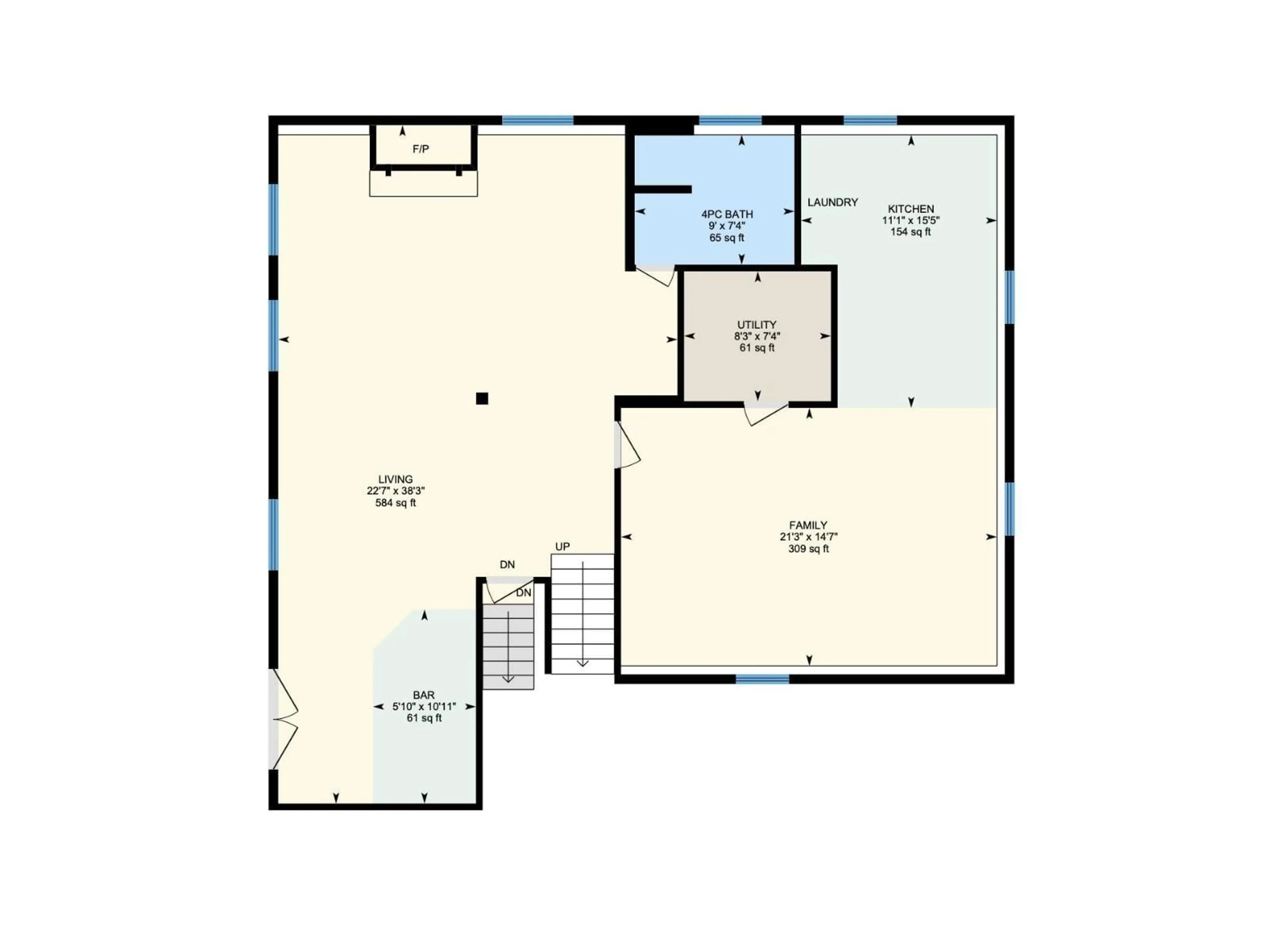 Floor plan for 55257 RGE RD 212, Rural Strathcona County Alberta T8L4A9