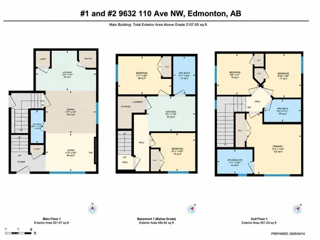 #1 and #2 - 9632 110 AVE NW, Edmonton 2