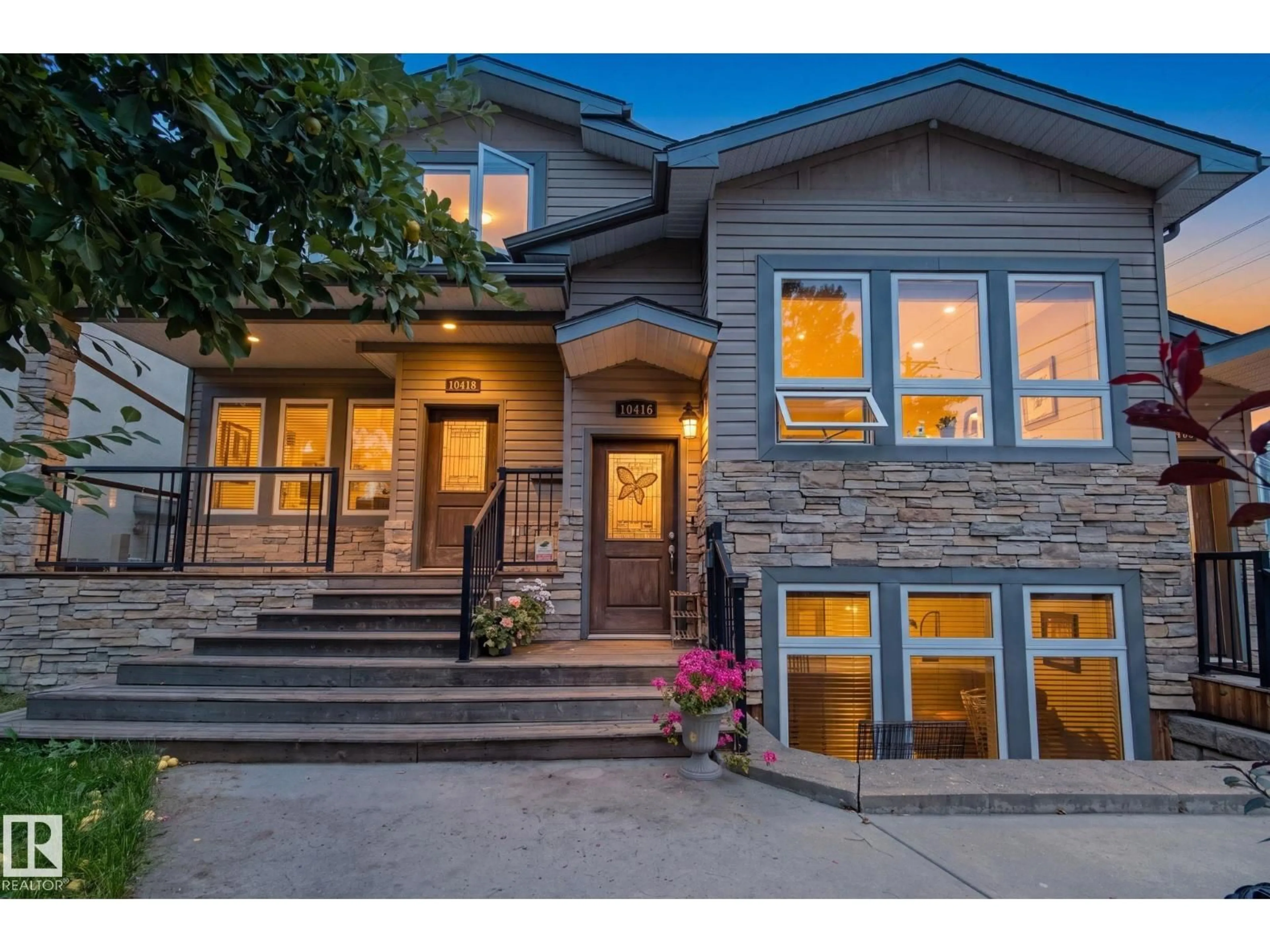 Home with brick exterior material, street for 10416 69 AV, Edmonton Alberta T6H2C3