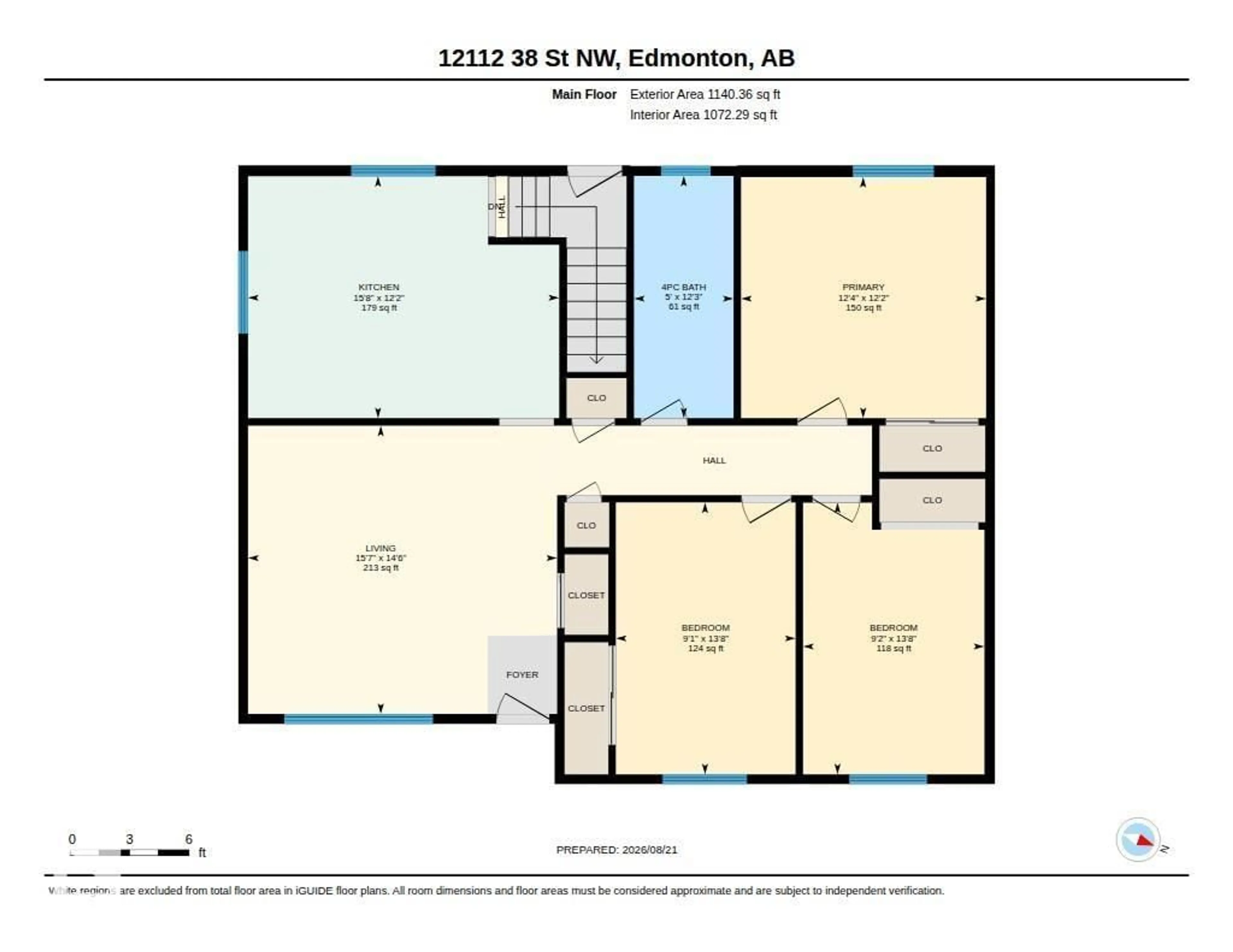 Floor plan for 12112 38 ST, Edmonton Alberta T5W2J1