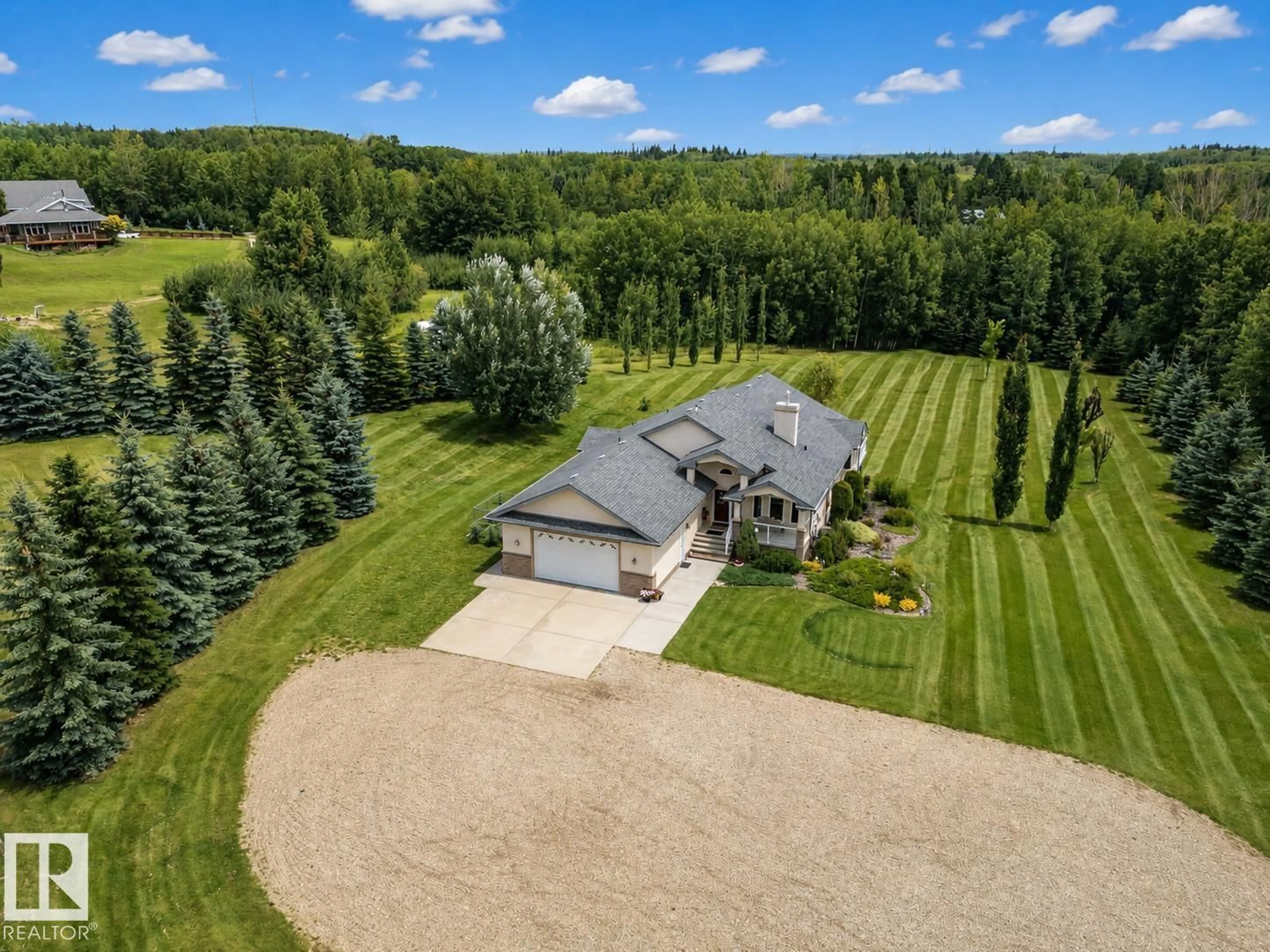 A pic from outside/outdoor area/front of a property/back of a property/a pic from drone, unknown for #6 - 53009 RGE ROAD 20, Rural Parkland County Alberta T7Y2G8