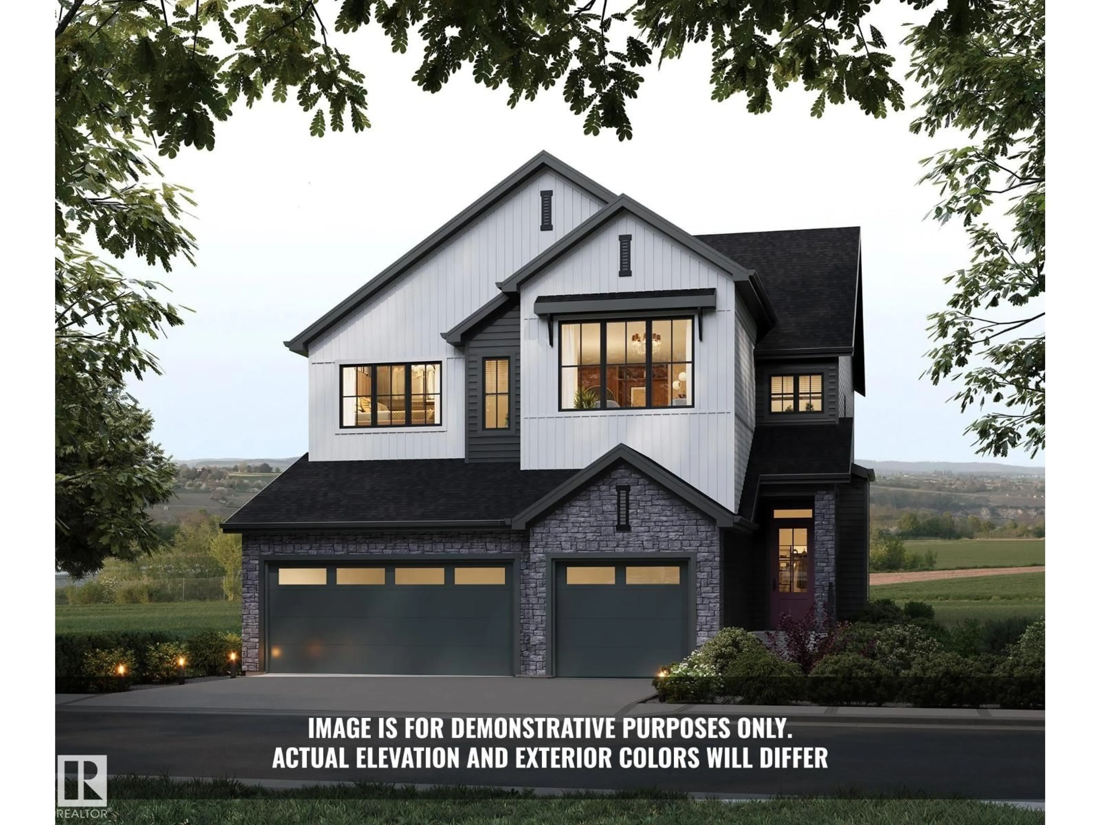 Home with vinyl exterior material, street for 37 BROOKSIDE DR, Sherwood Park Alberta T8H3B2