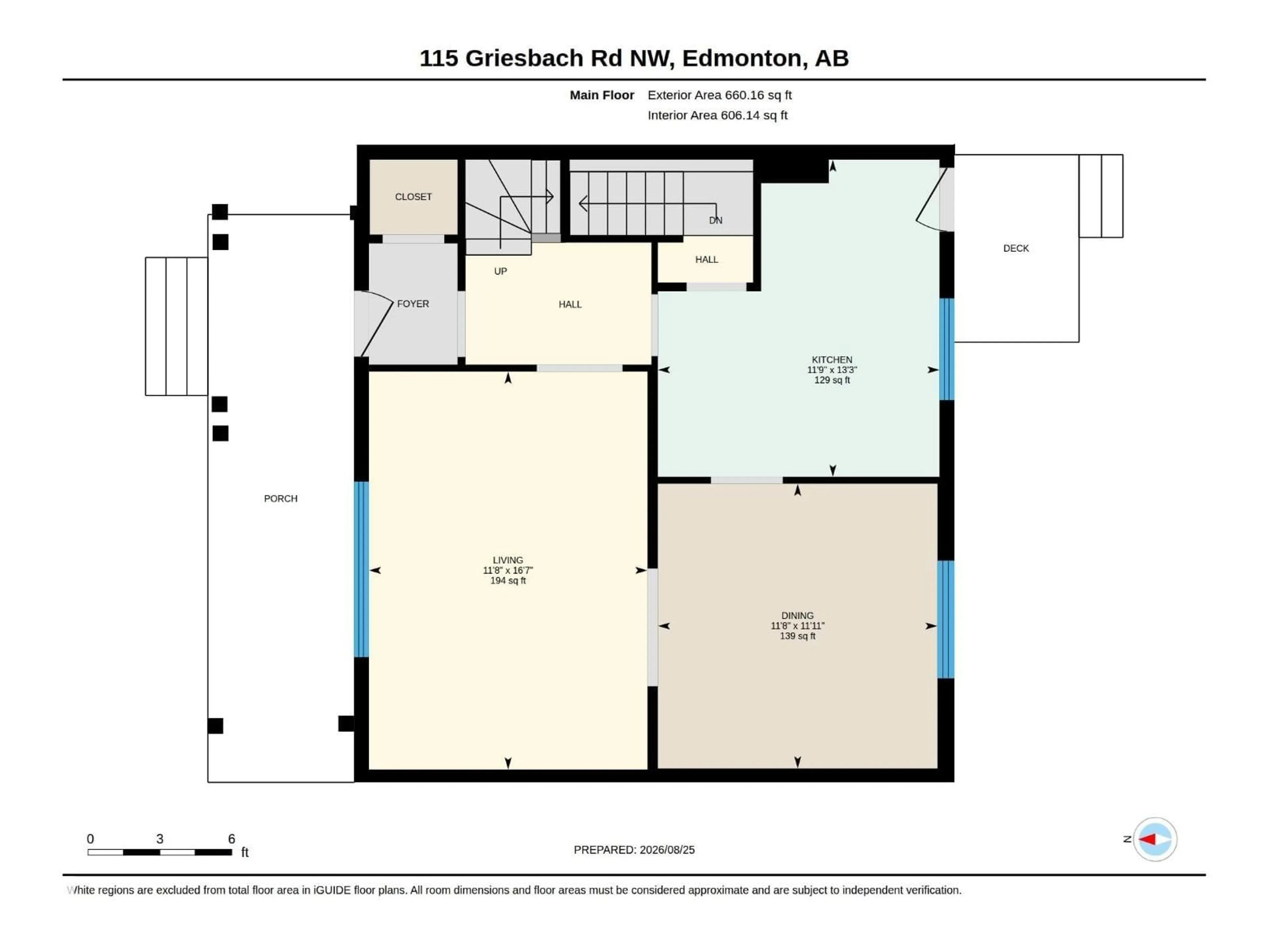 Floor plan for 115 GRIESBACH RD, Edmonton Alberta T5E6L8